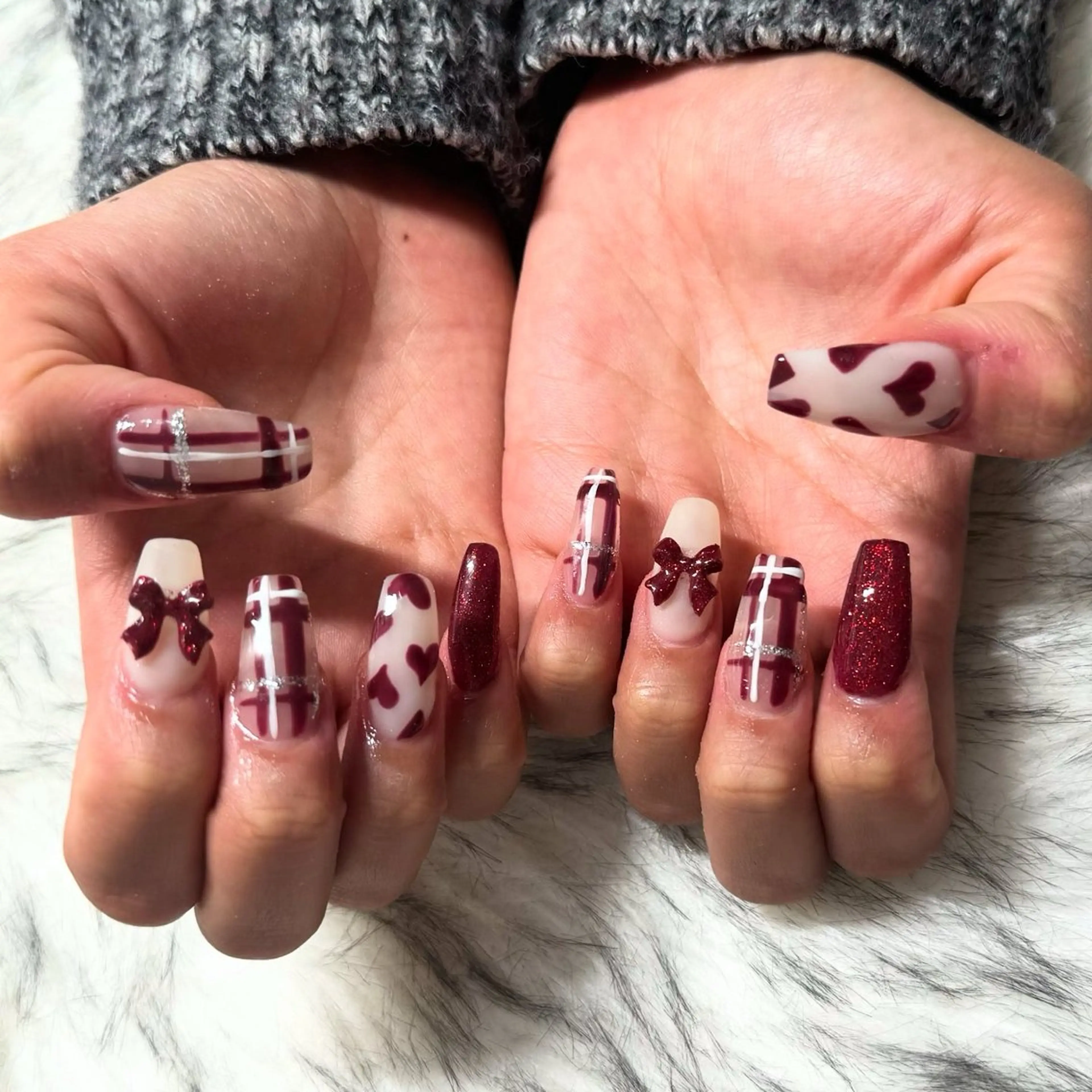 ロング ハンドネイル mao .のネイルデザイン