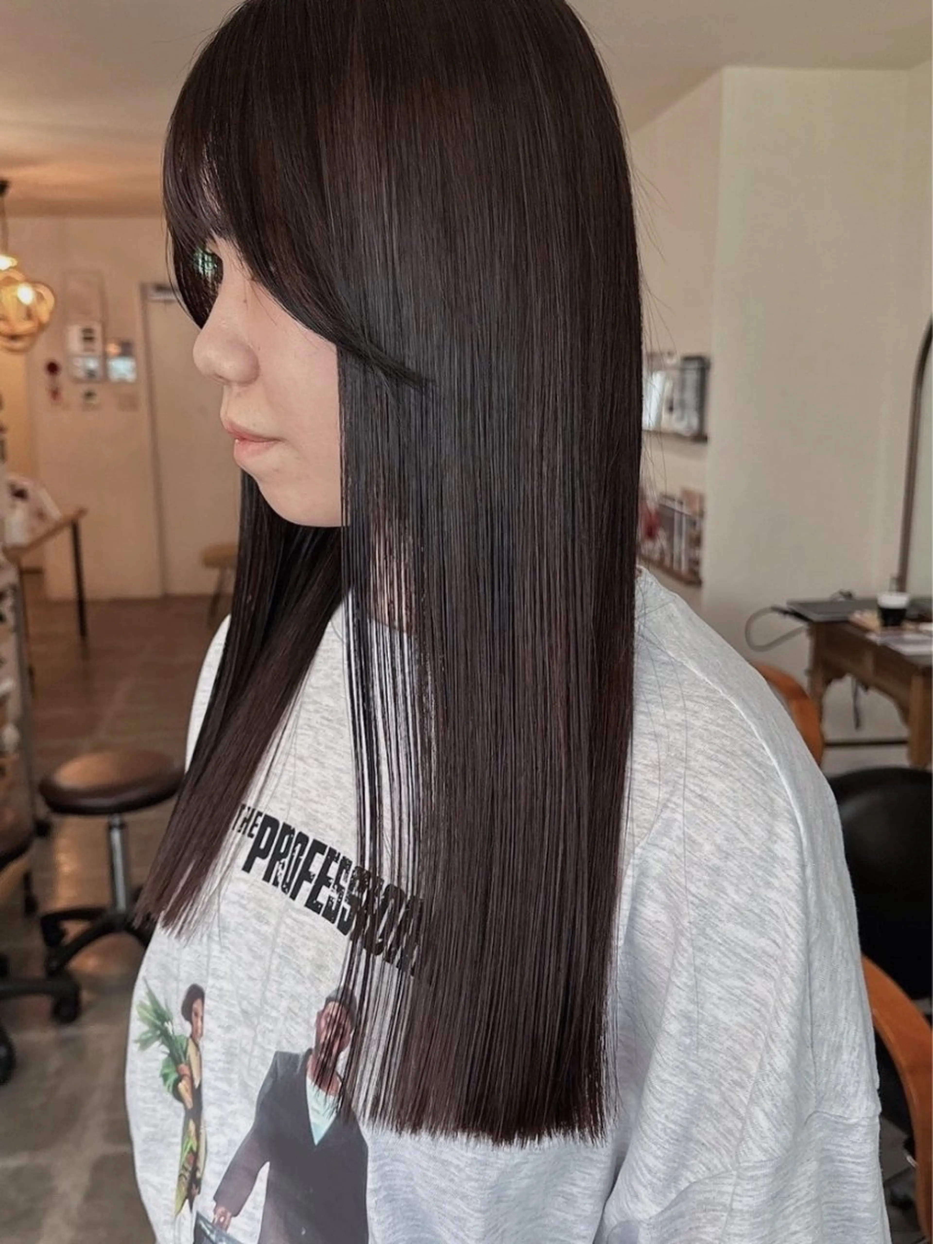 【極上つやつやmenu🪄🤎】パーマ落とし +カット + カラー + トリートメントの写真