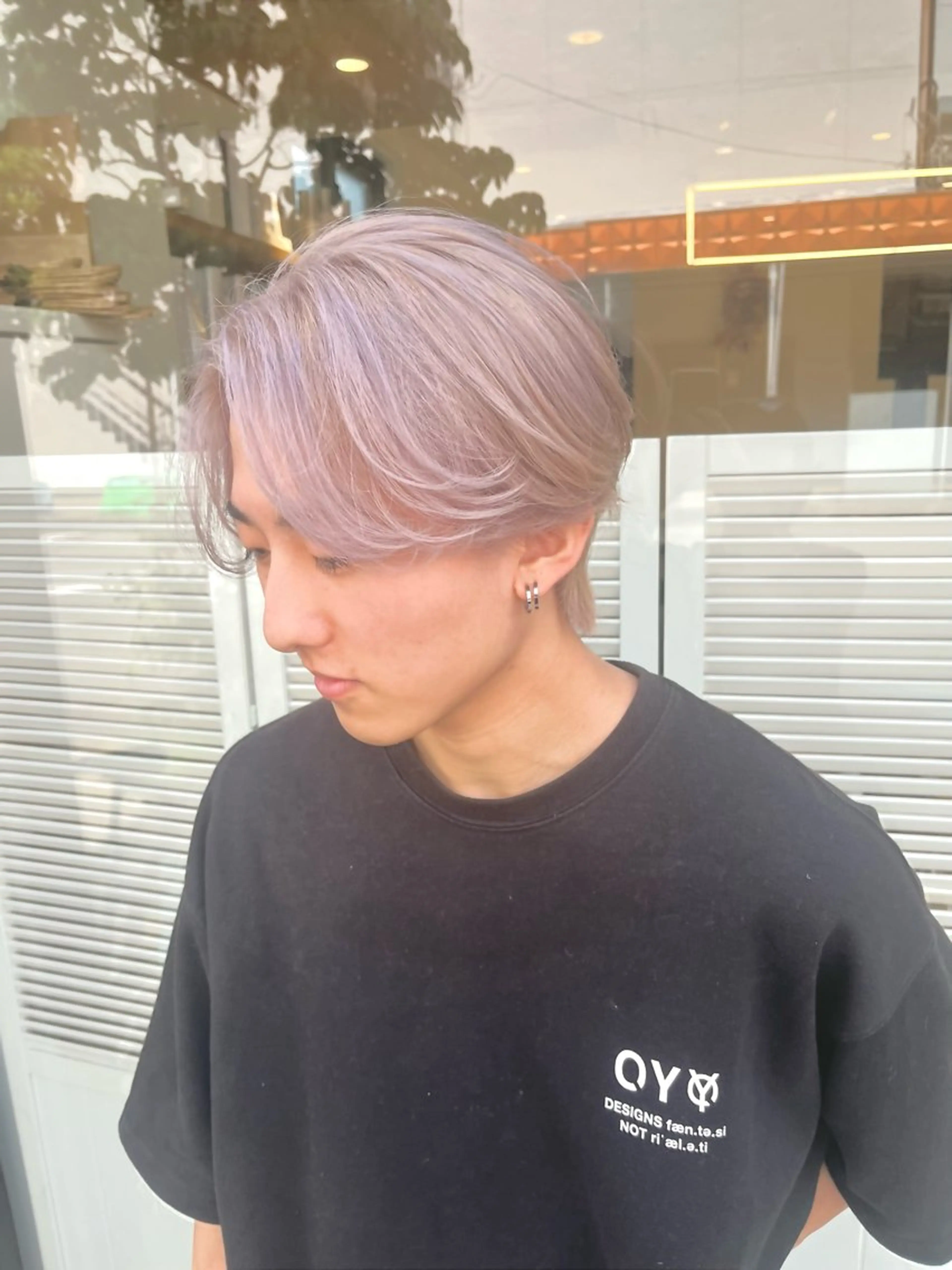 ミディアム カラー カット ヘアカラー トリートメント こじま しょういちのヘアスタイル