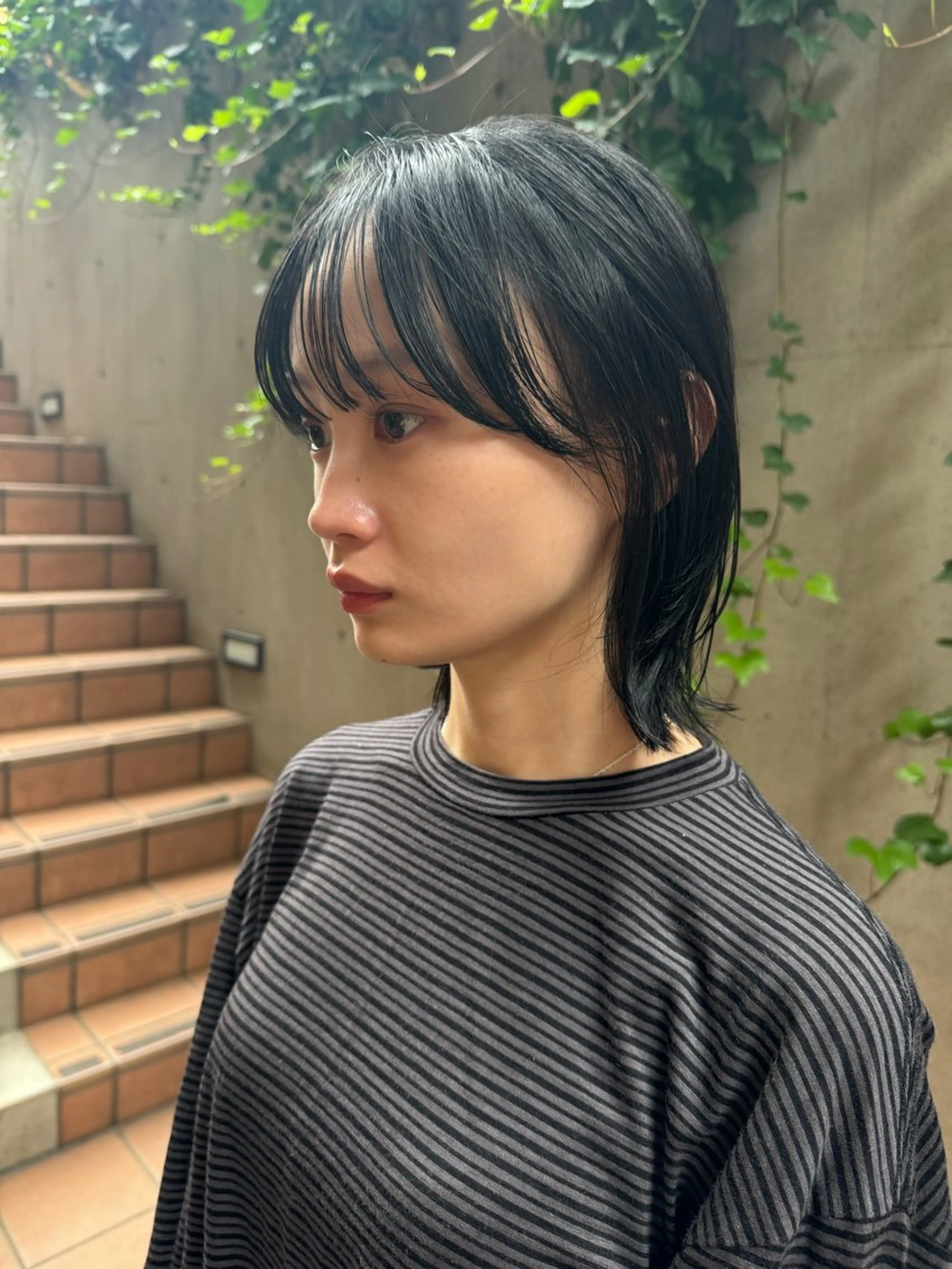 ショート カラー ボブ/ショート 吉田竣のヘアスタイル