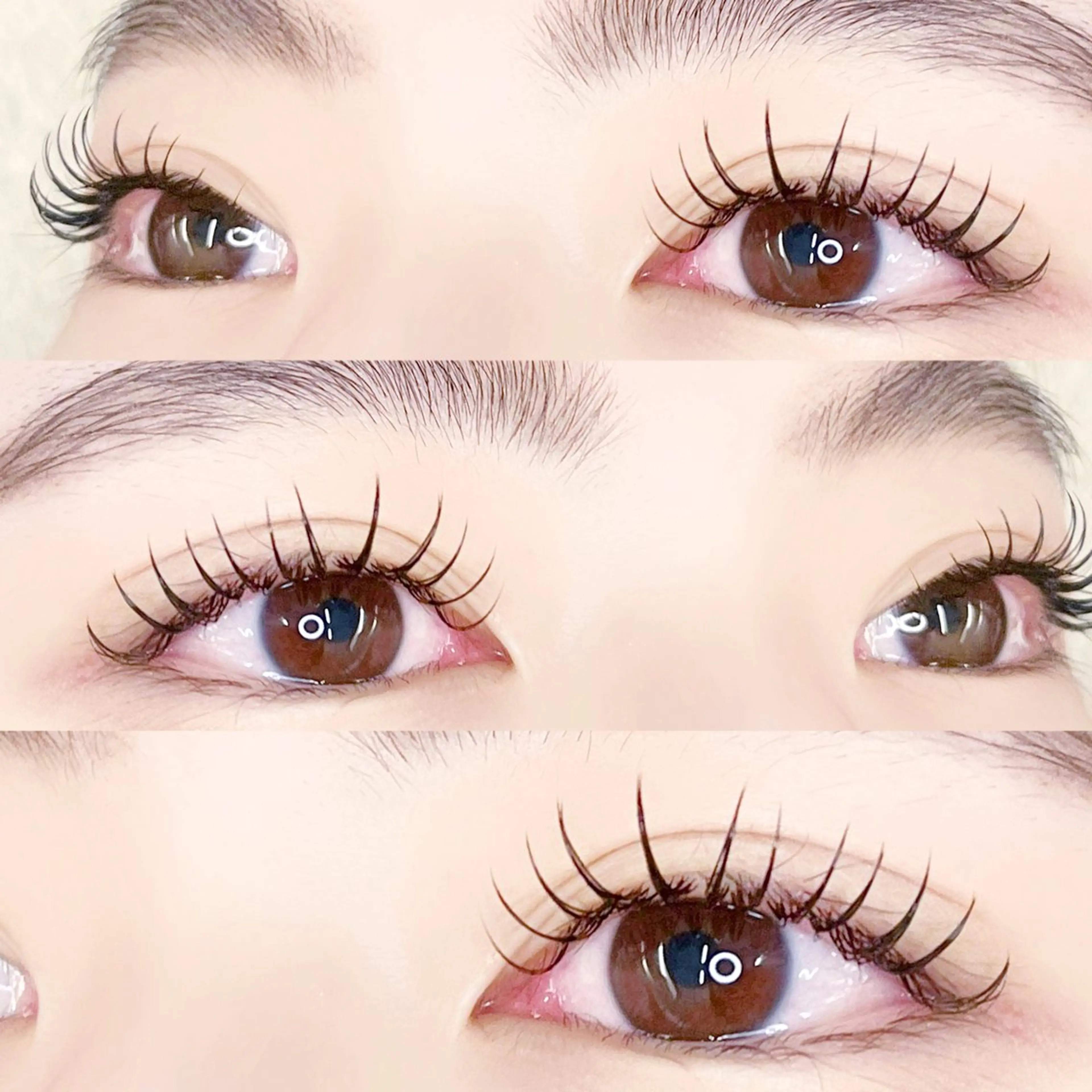 マツエク・マツパ フラットラッシュ マツエク ゆいな 💖のマツエク・マツパデザイン