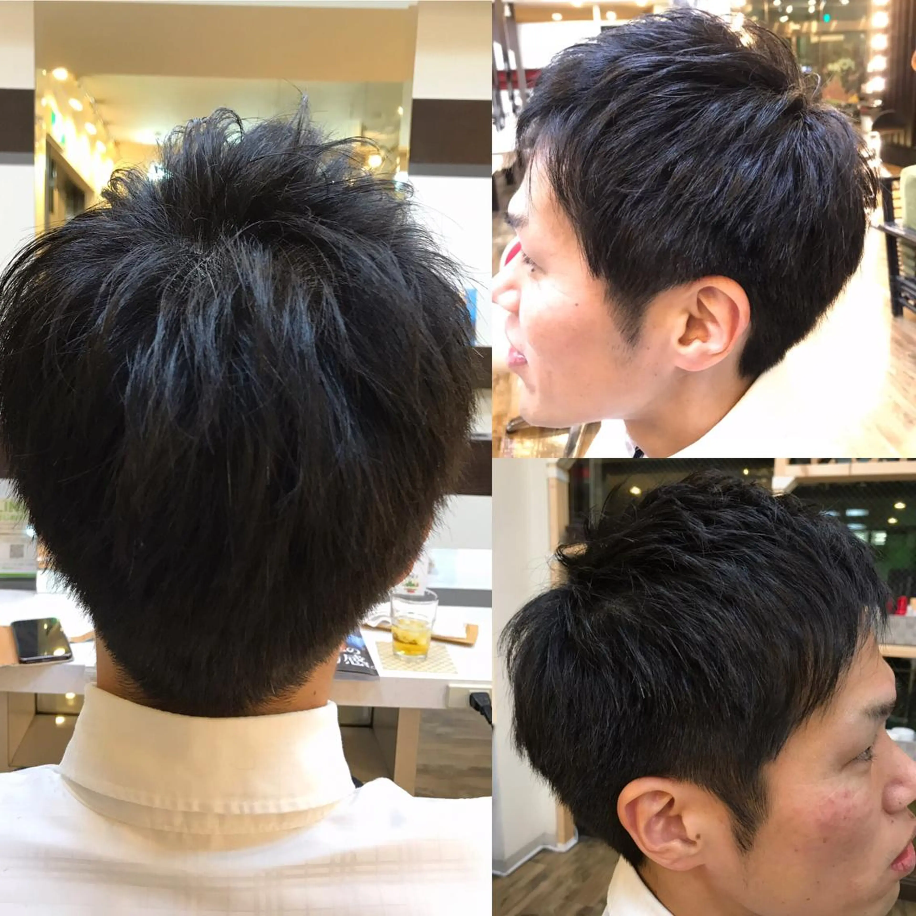 ショート メンズ メンズショート ショートヘア 赤羽、髪質改善サロン 吉野リョウスケのヘアスタイル