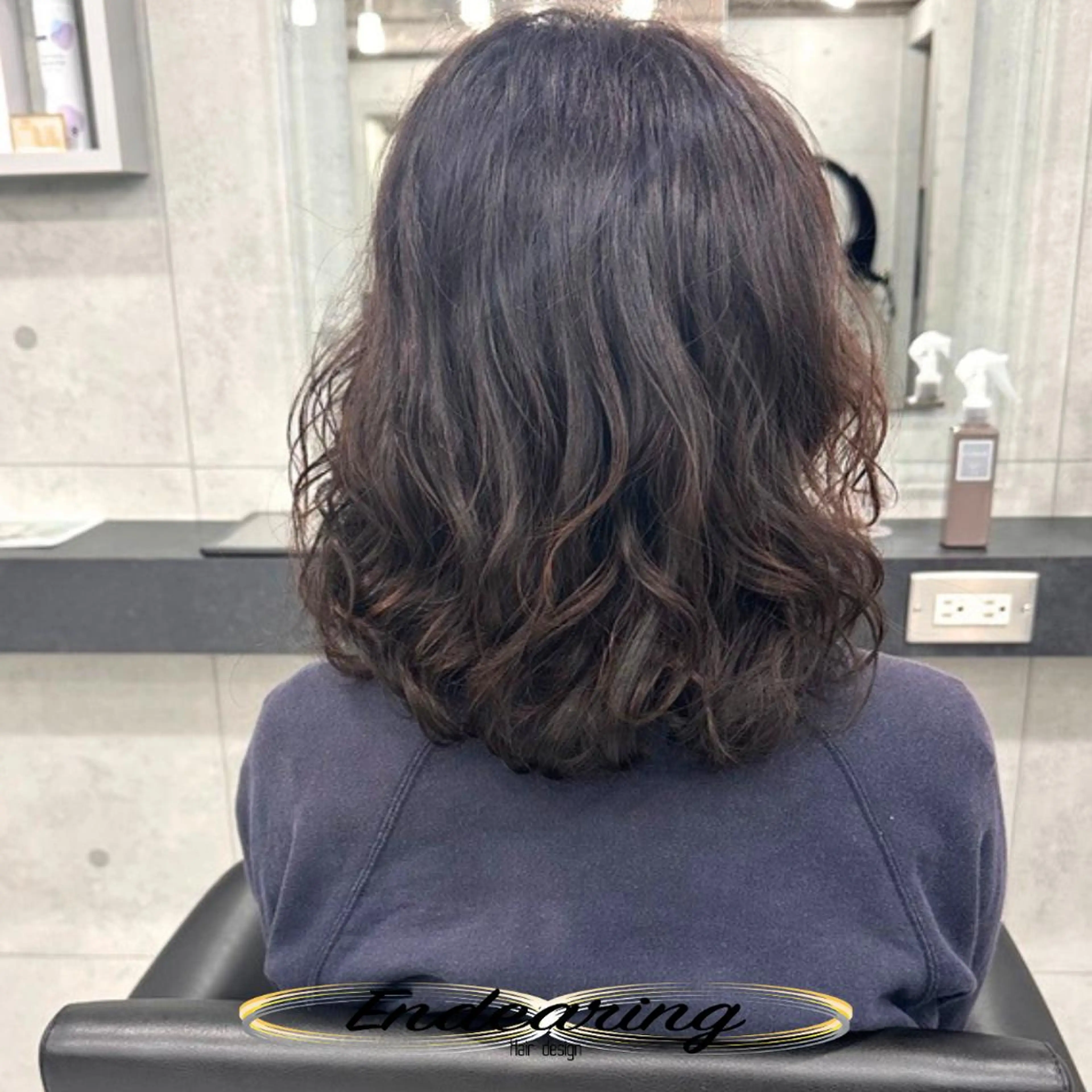 パーマ デジタルパーマ カット パーマ Endearing 銀座/レイヤーカットのヘアスタイル