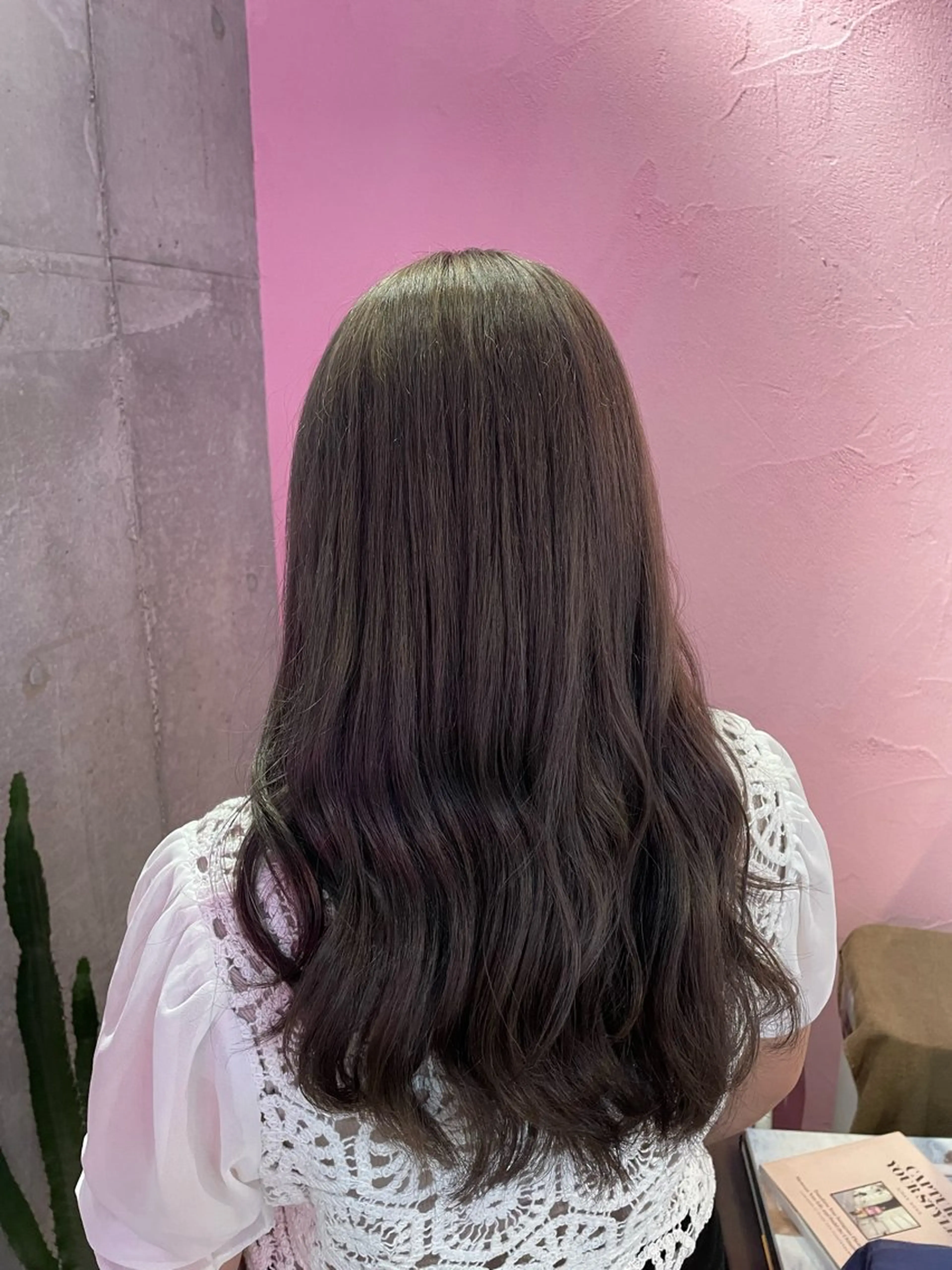 カラー 🫧ハイライトモデル 募集🫧溝口結麻のヘアスタイル