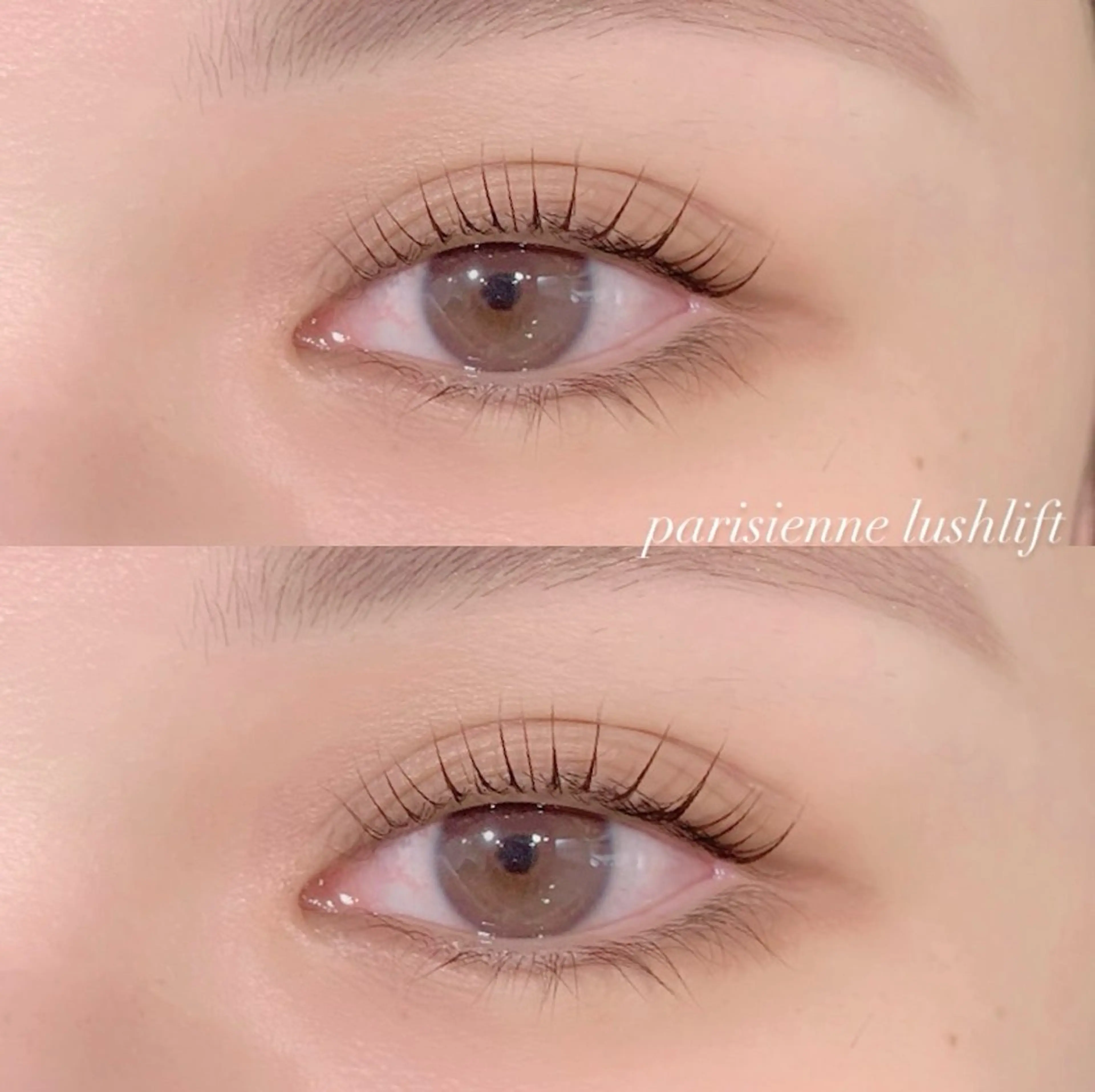 マツエク・マツパ パリジェンヌラッシュリフト Une fleur soraのマツエク・マツパデザイン