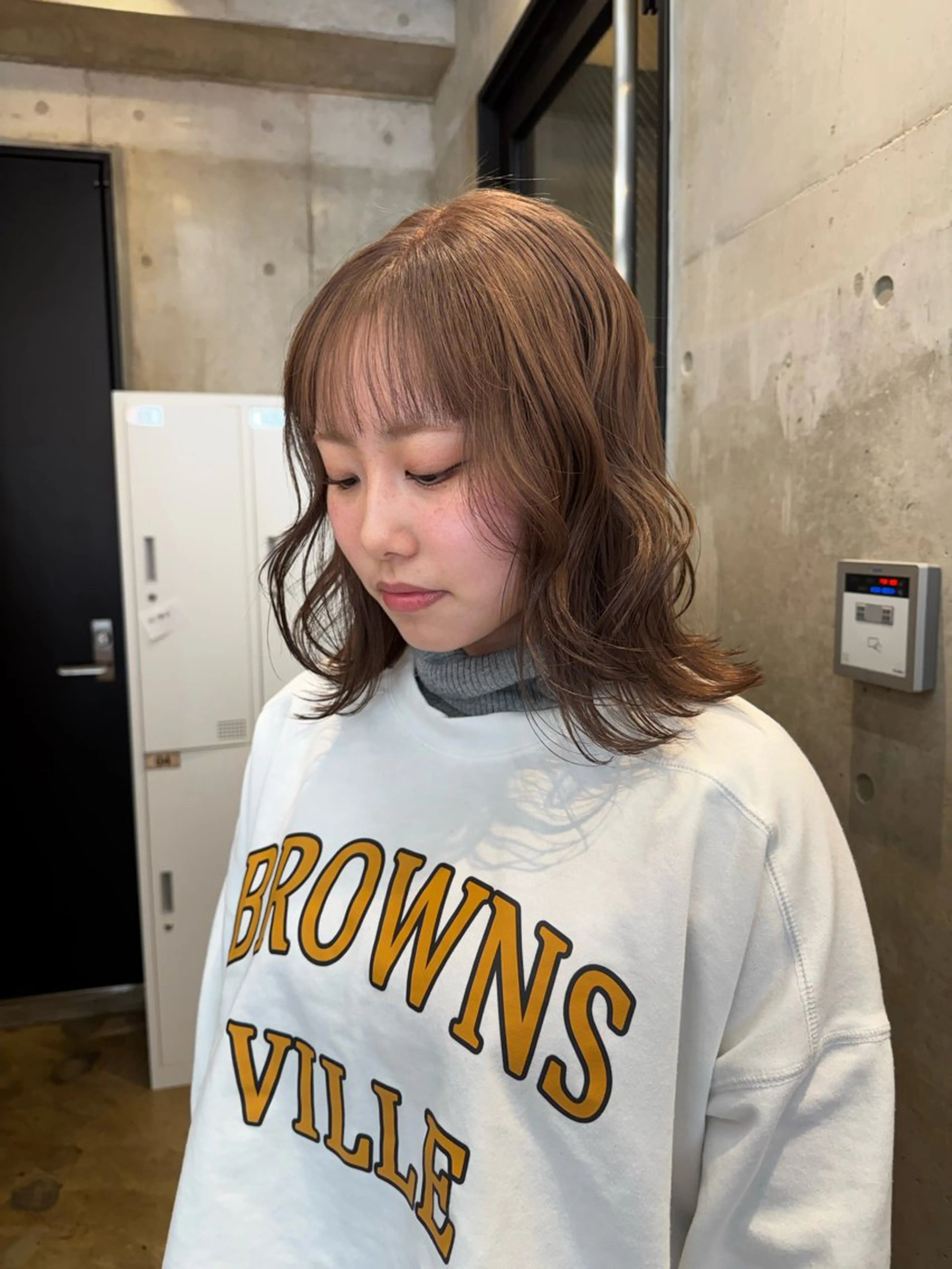 カラー ヘアカラー sora/ハイトーン /透明感カラー🫧のヘアスタイル