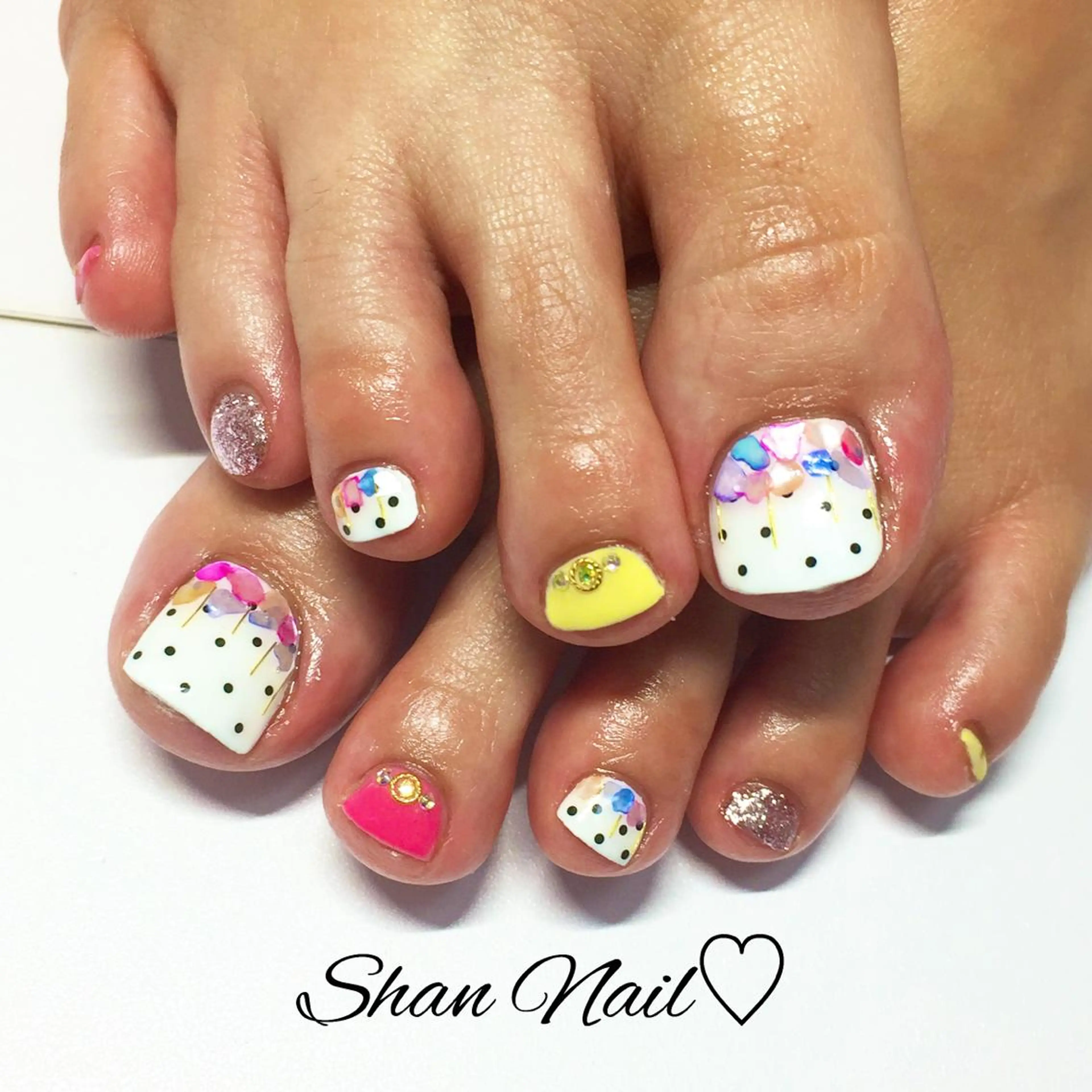 ネイル フットネイル Shan Nailのネイルデザイン