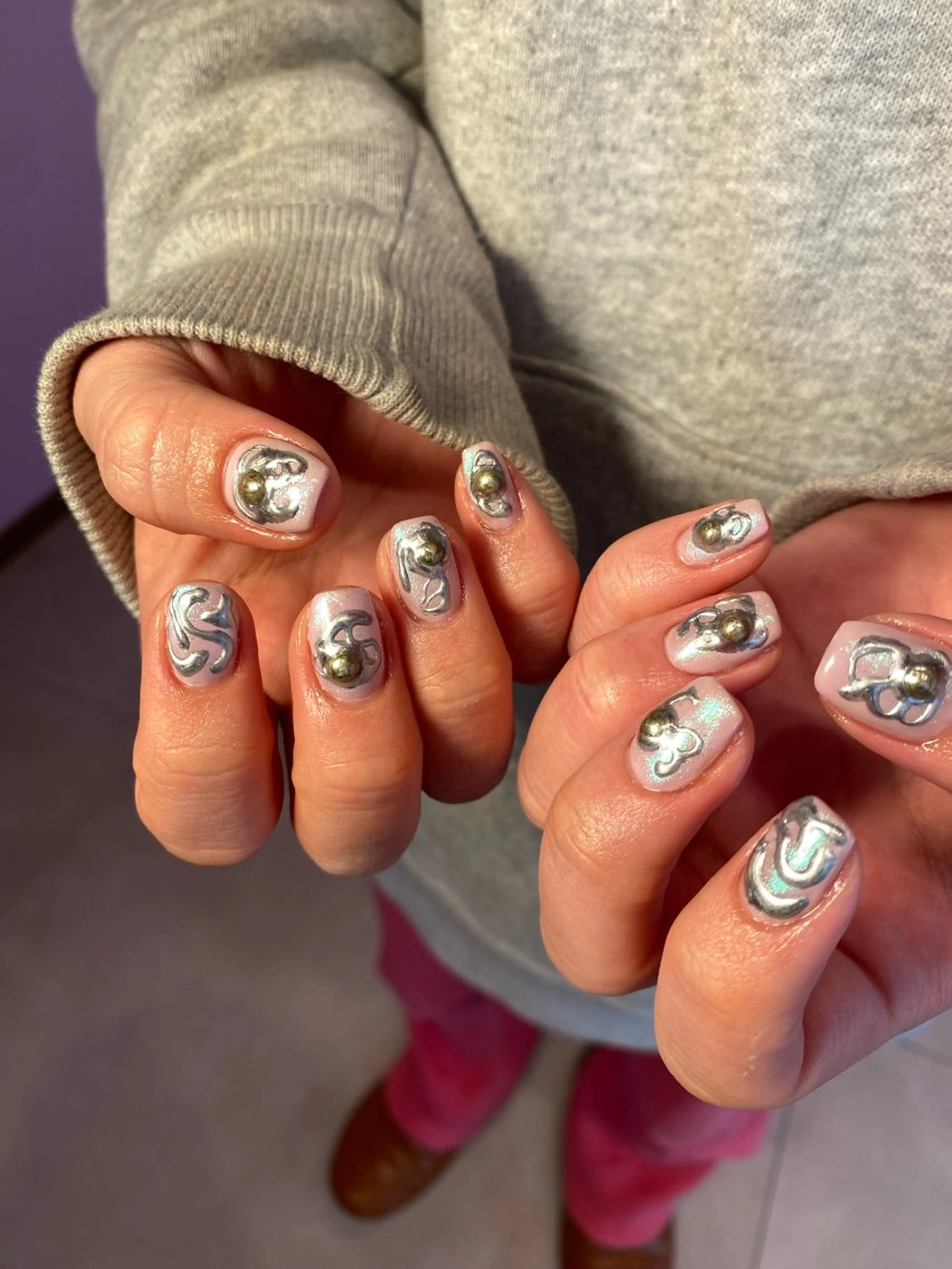 ネイル ハンドネイル NICO nail　三軒茶屋店　ネイル＆アイラッシュ所属・oichan 𖦹°‧のネイルデザイン