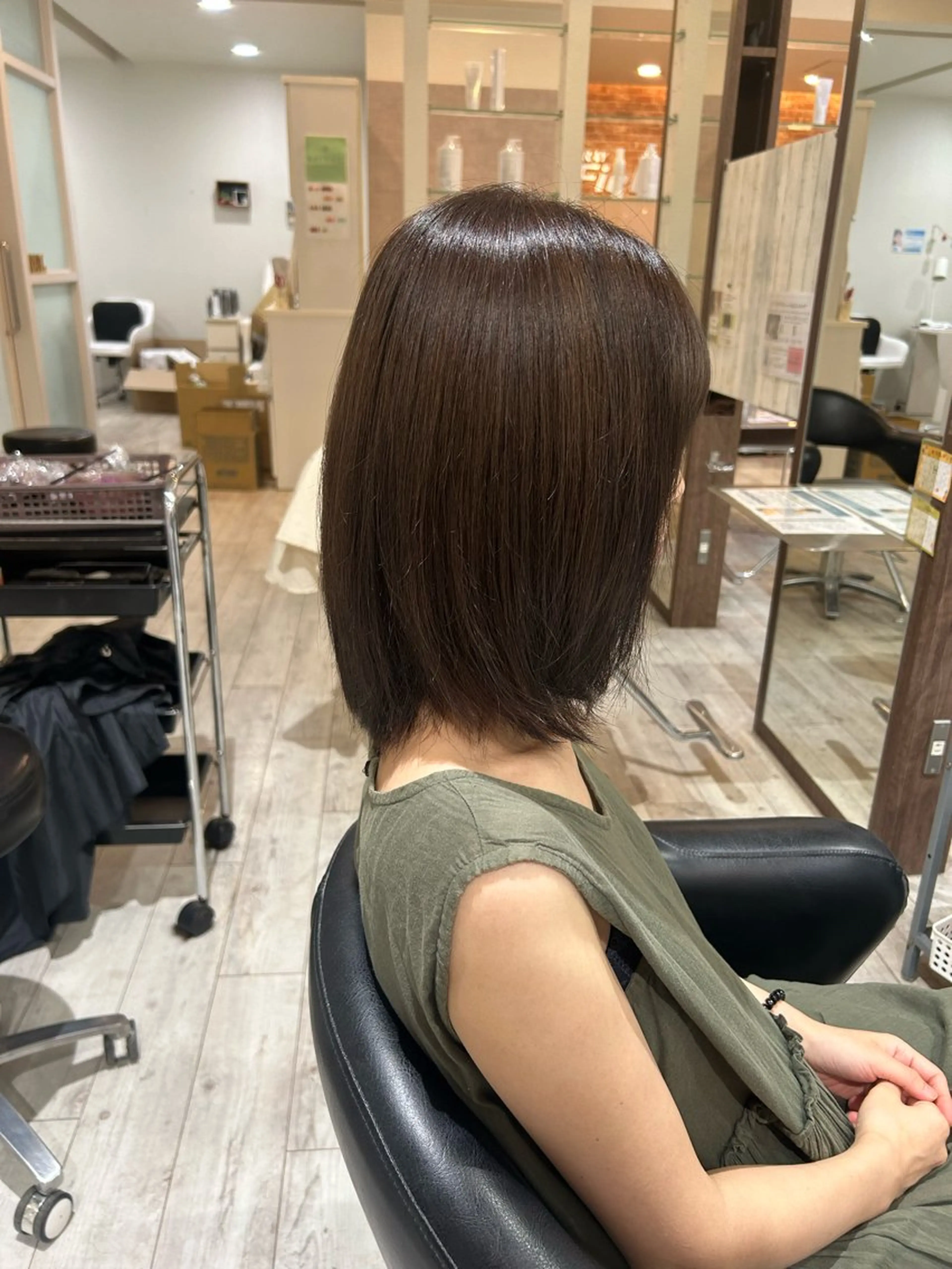 カラー 田野 竣太のヘアスタイル