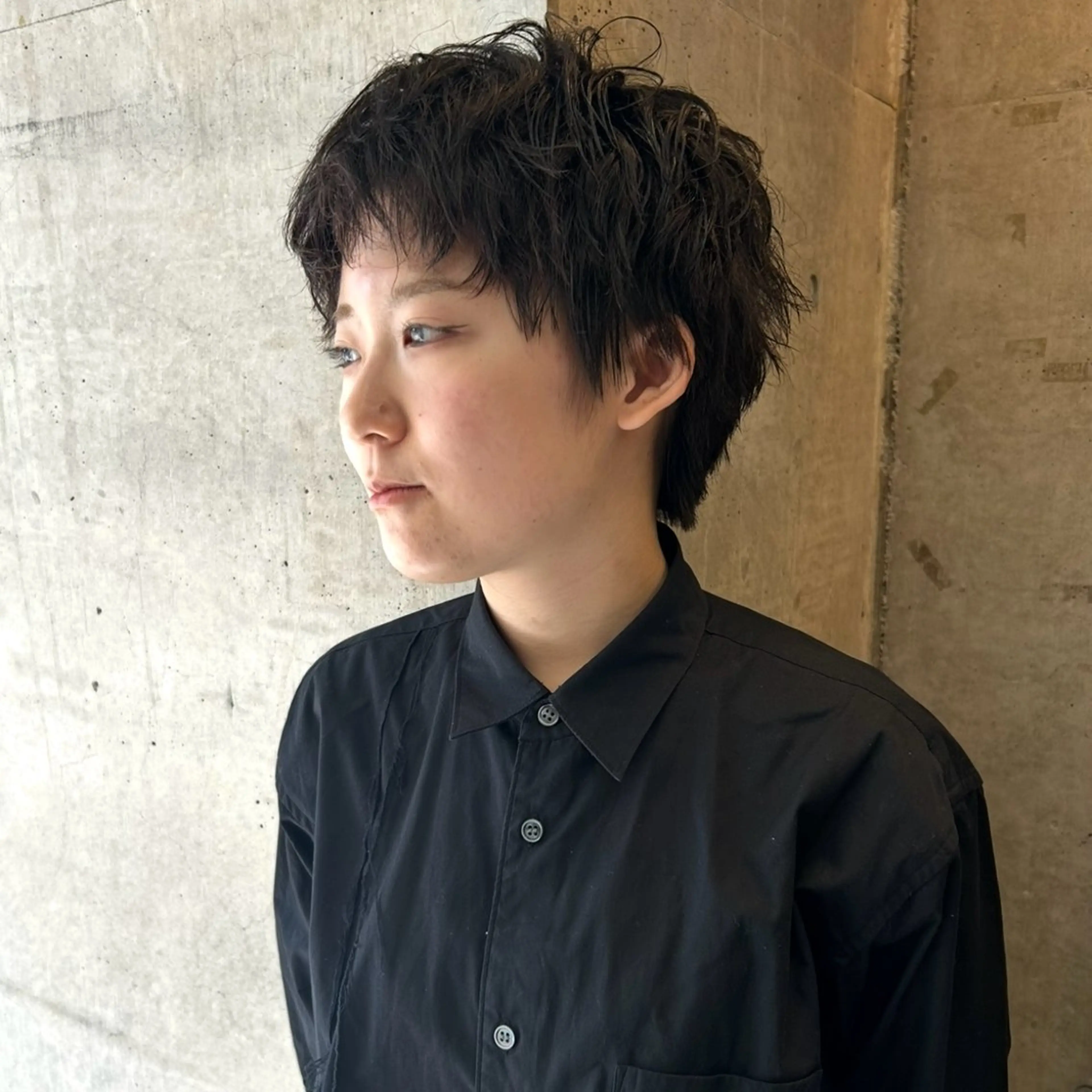 ショート ユメナ ̖́-のヘアスタイル