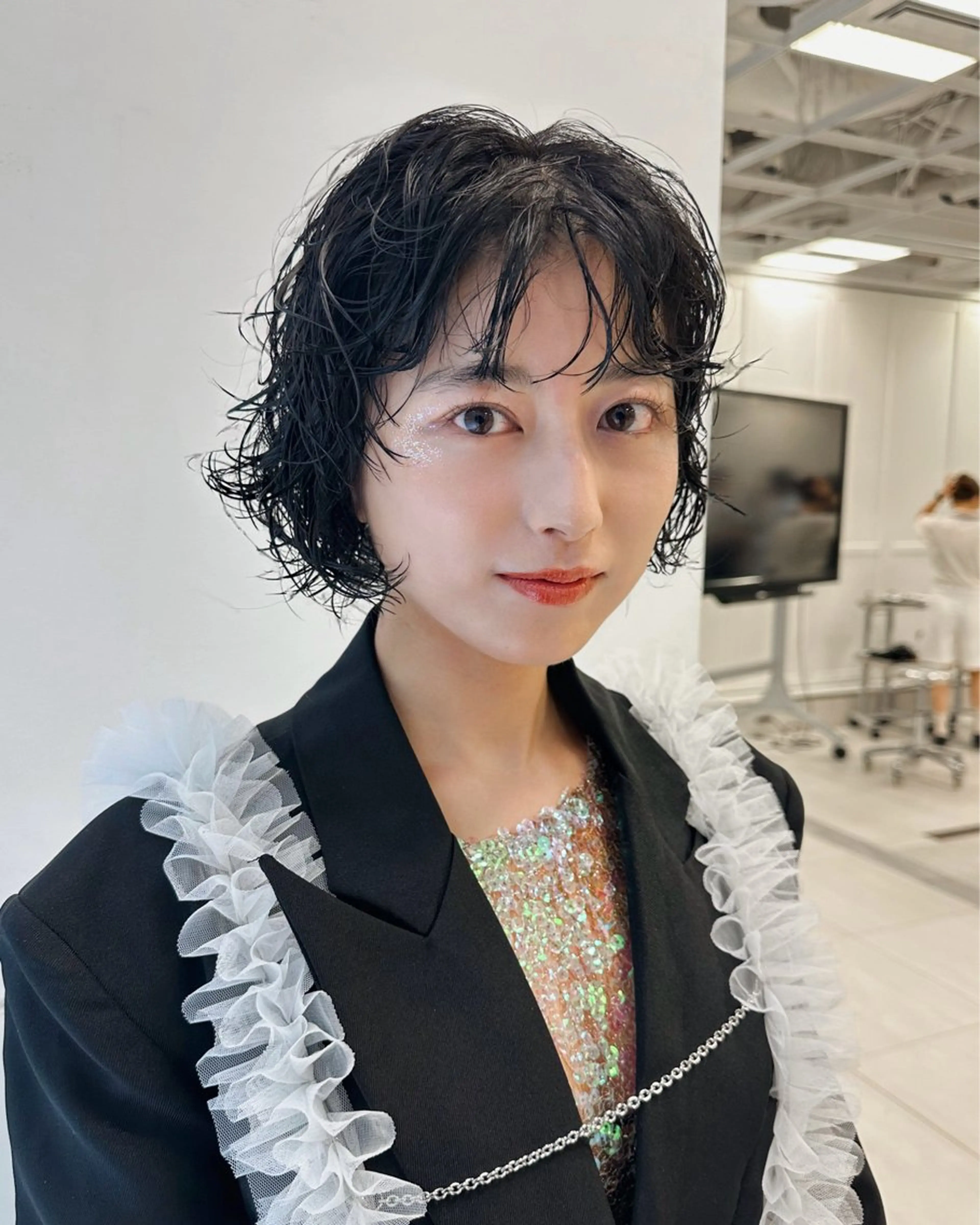 ショート パーマ カット パーマ レイヤー/パーマ /ウルフ/nabeのヘアスタイル