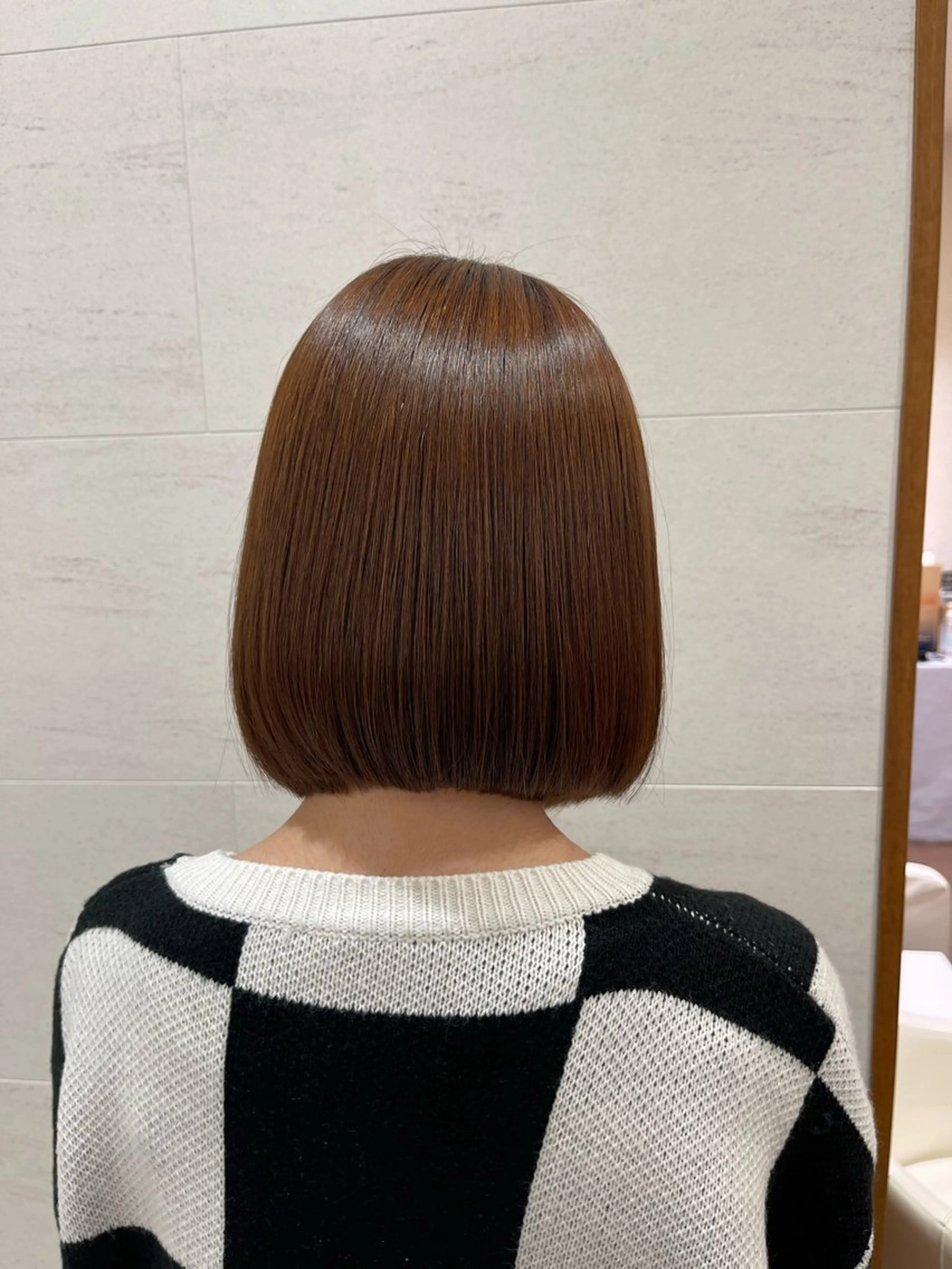 ミディアム 髪質改善/縮毛矯正 🧸梅川のヘアスタイル