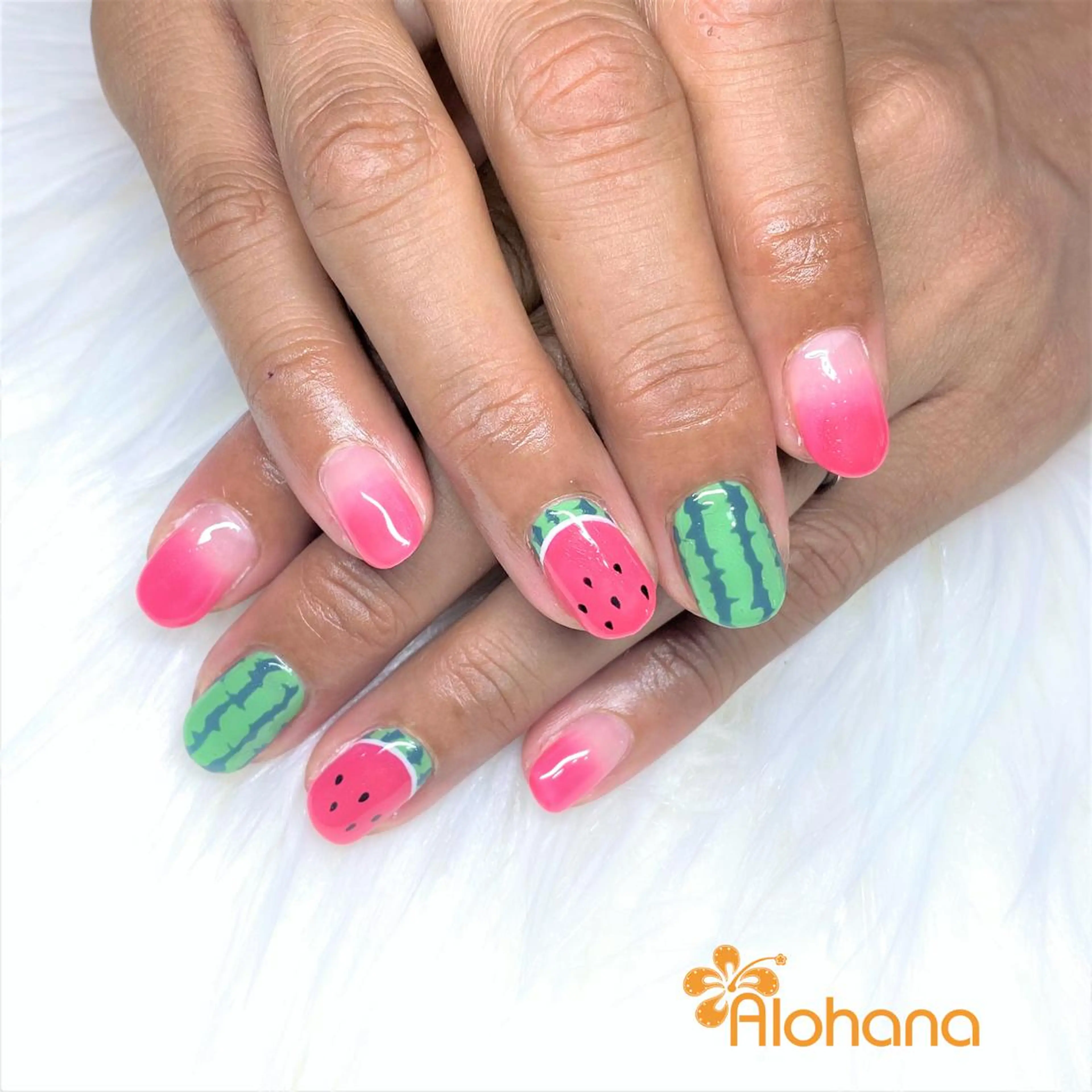 ネイル ハンドネイル Alohana所属・Alohana Minaのネイルデザイン