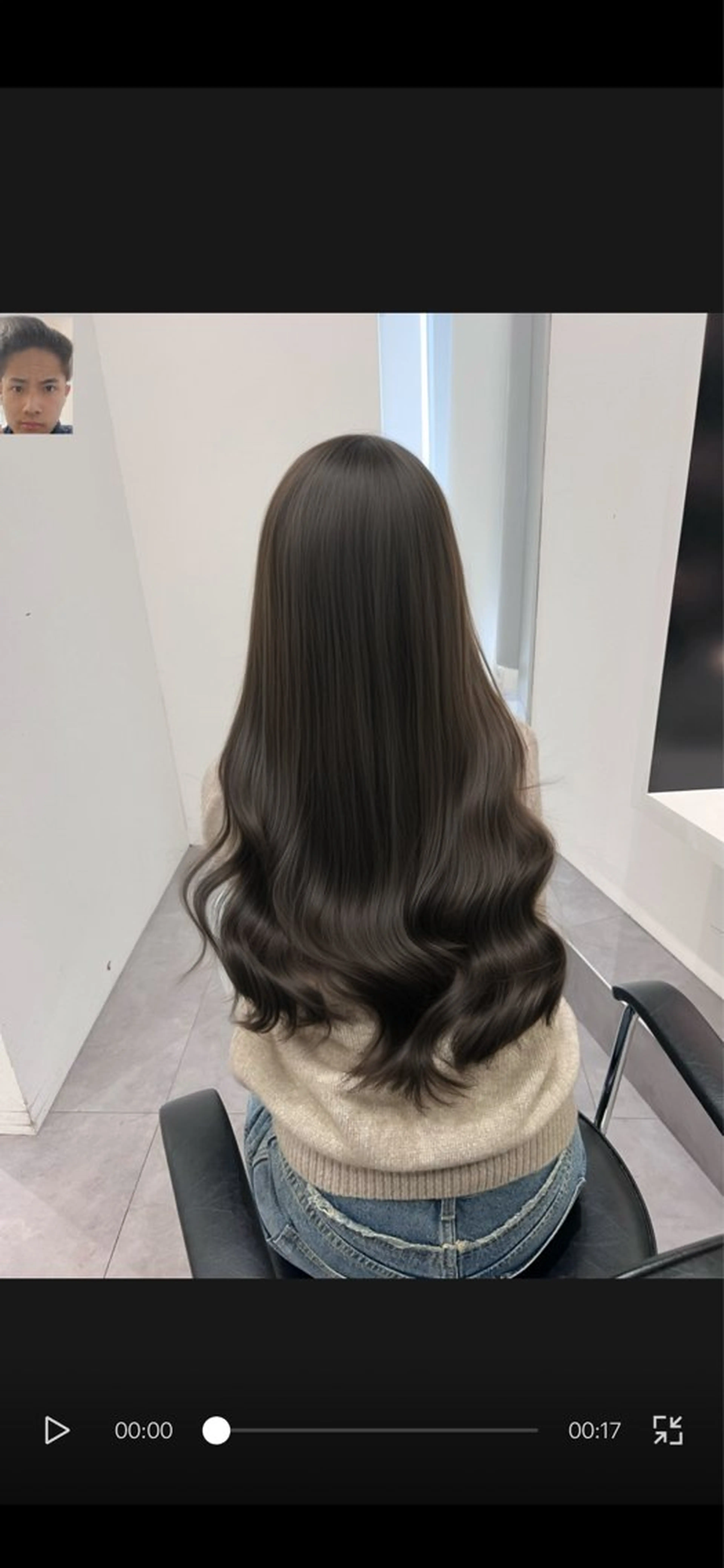 ロング カット ヘアカラー トリートメント しゅういち/赤み消し カラー特化のヘアスタイル