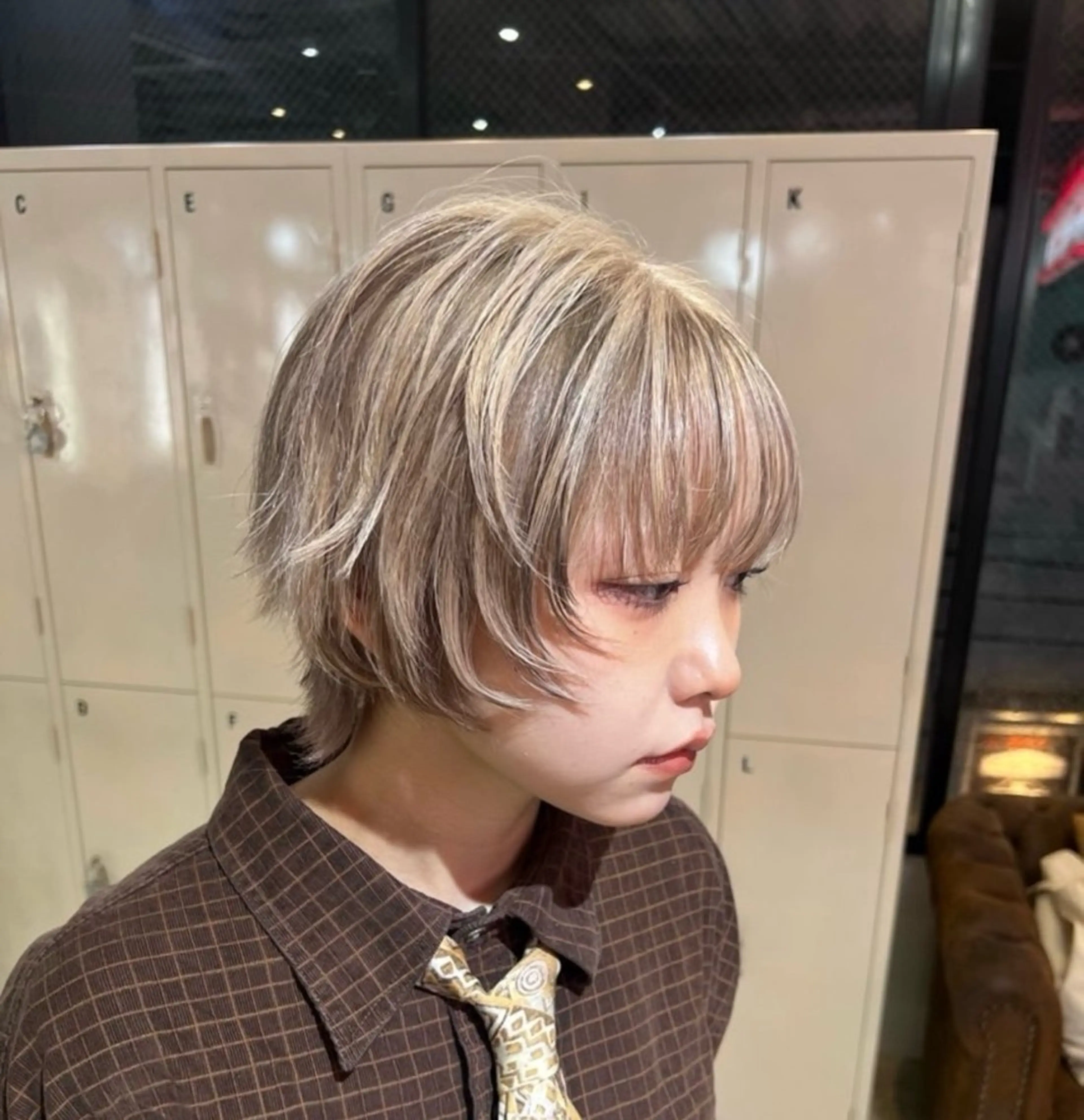 ショート 💎艶ハイトーン／ ハルカ💎のヘアスタイル