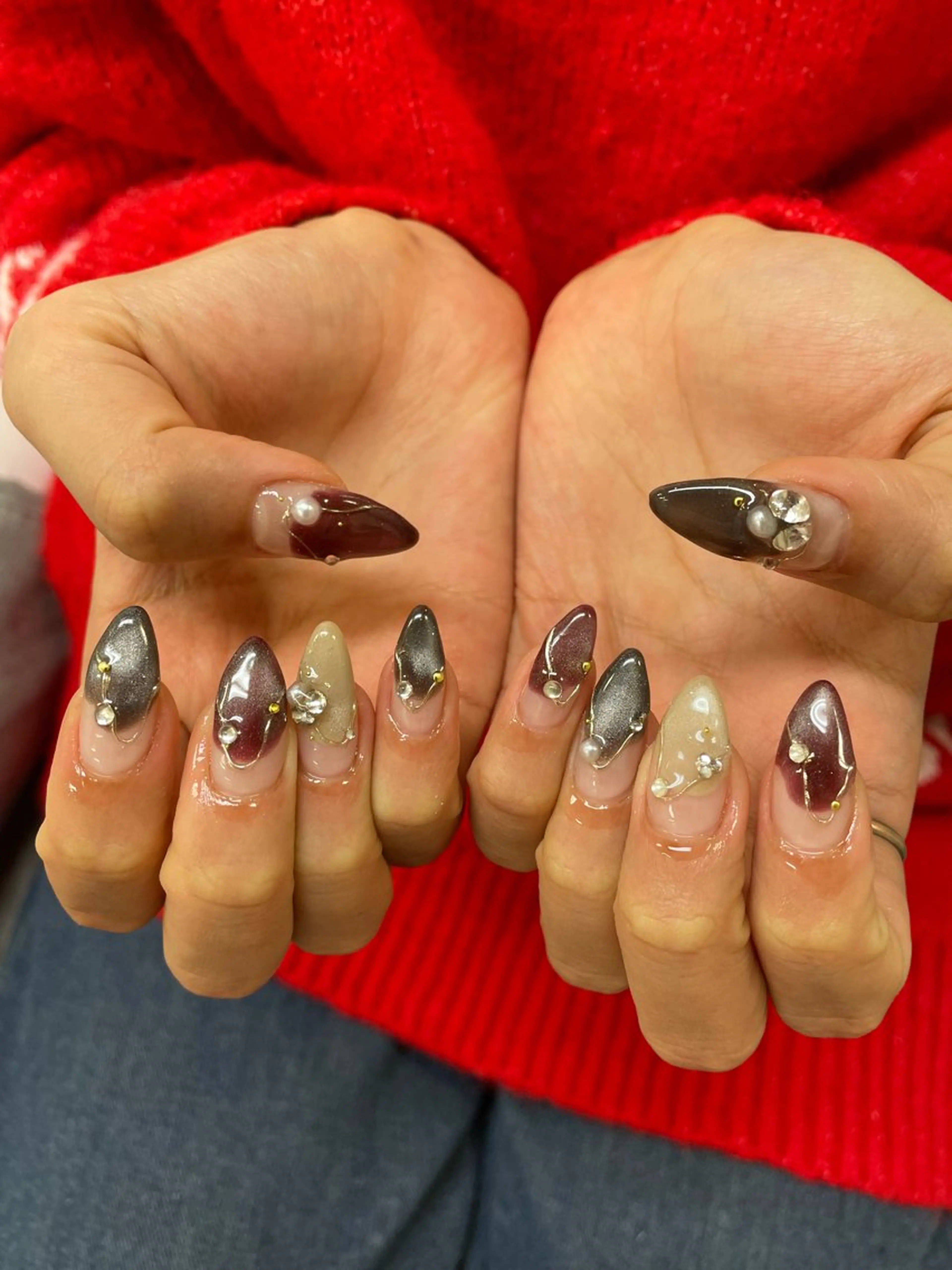 ネイル ハンドネイル フットネイル ネイルサロンアネラ所属・Nail💞 rinakoのネイルデザイン