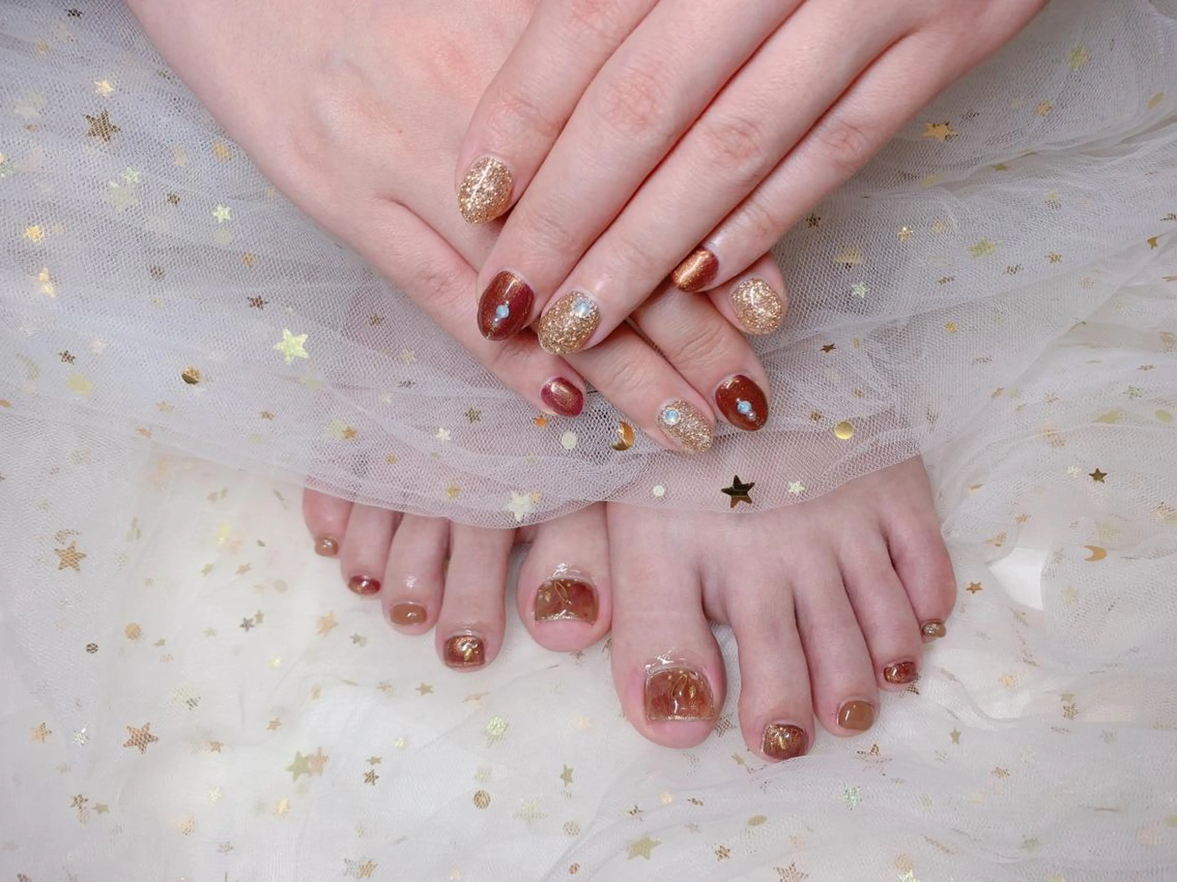 ネイル MiKi Nai池袋 長さだし得意のネイルデザイン