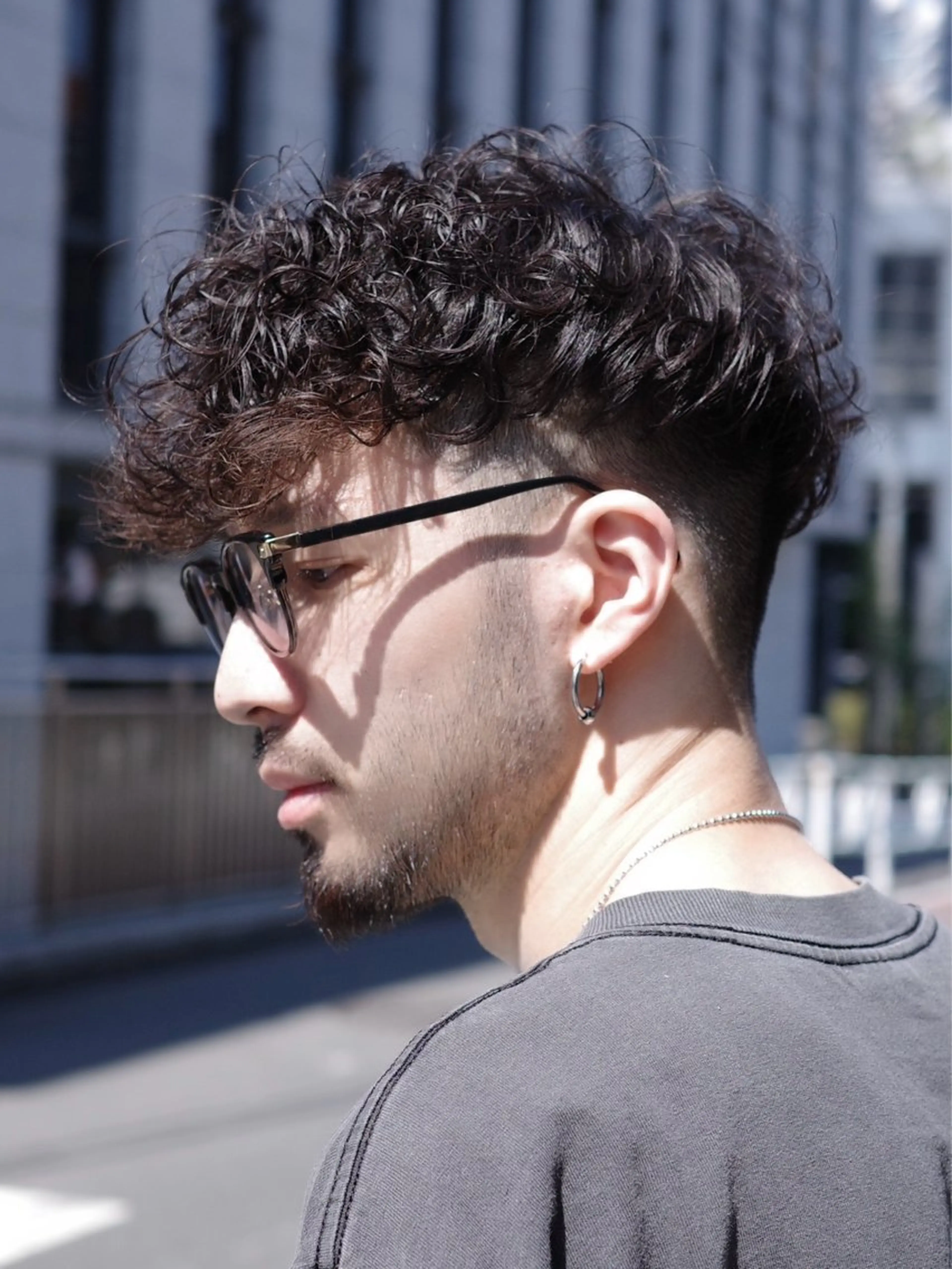 ショート パーマ メンズ カット パーマ 【fifth】 武井音和のヘアスタイル