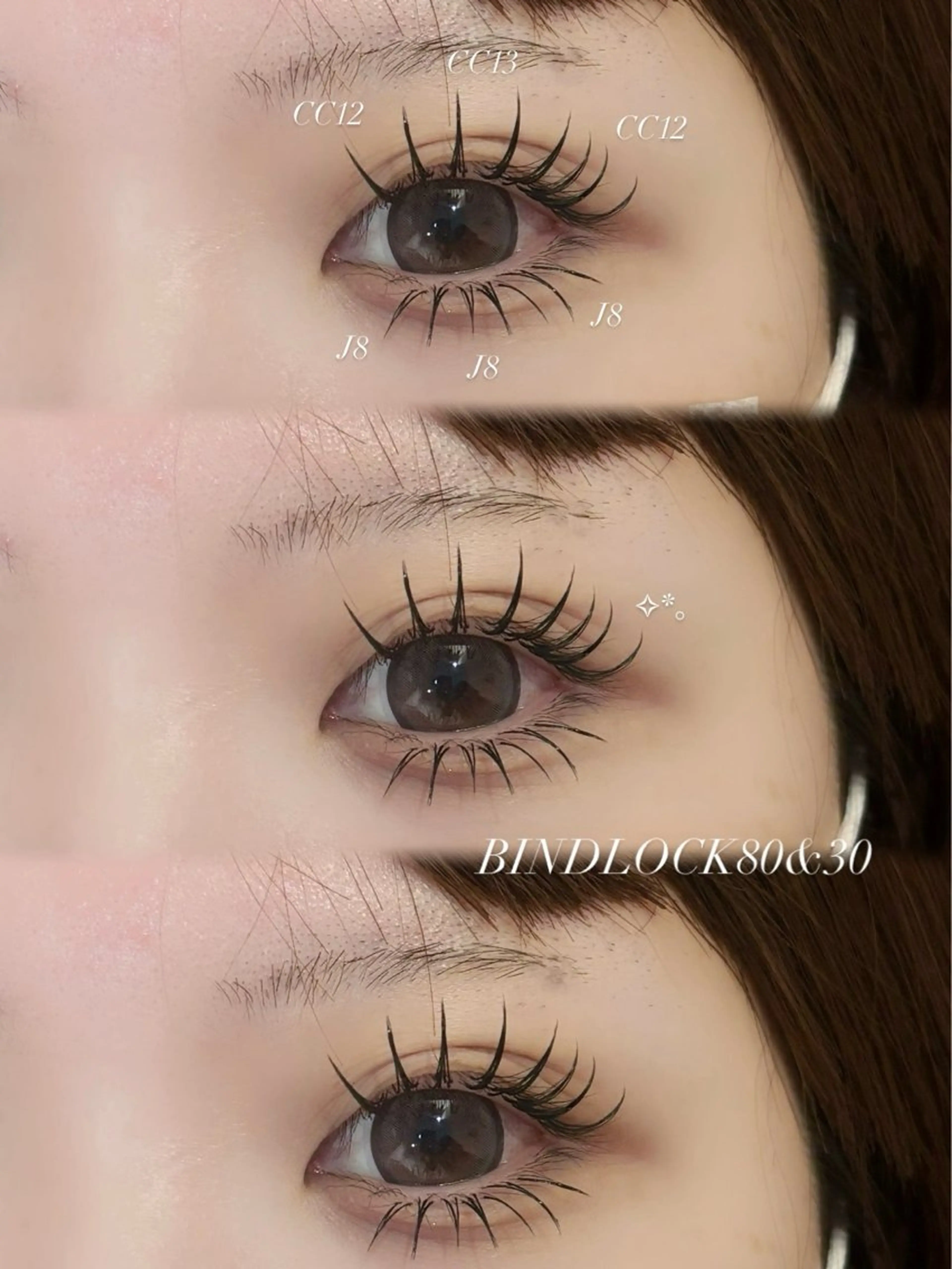 マツエク・マツパ バインドロック フラットラッシュ マツエク CreBiA   eyelash所属・CreBiA🎀 ayaのマツエク・マツパデザイン