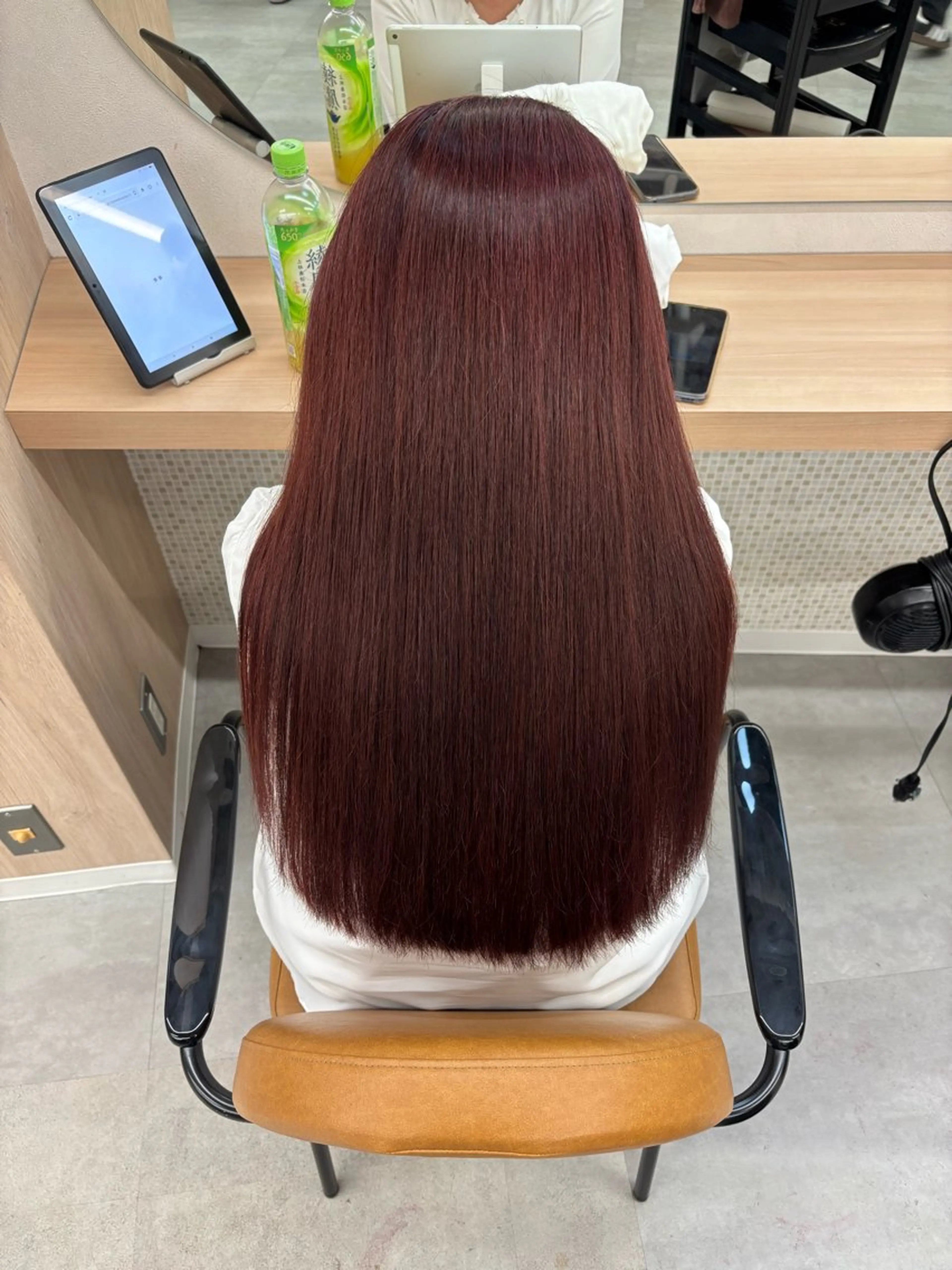 ロング カラー ピンクカラー ヘアカラー トリートメント universe Mizuki🎀のヘアスタイル