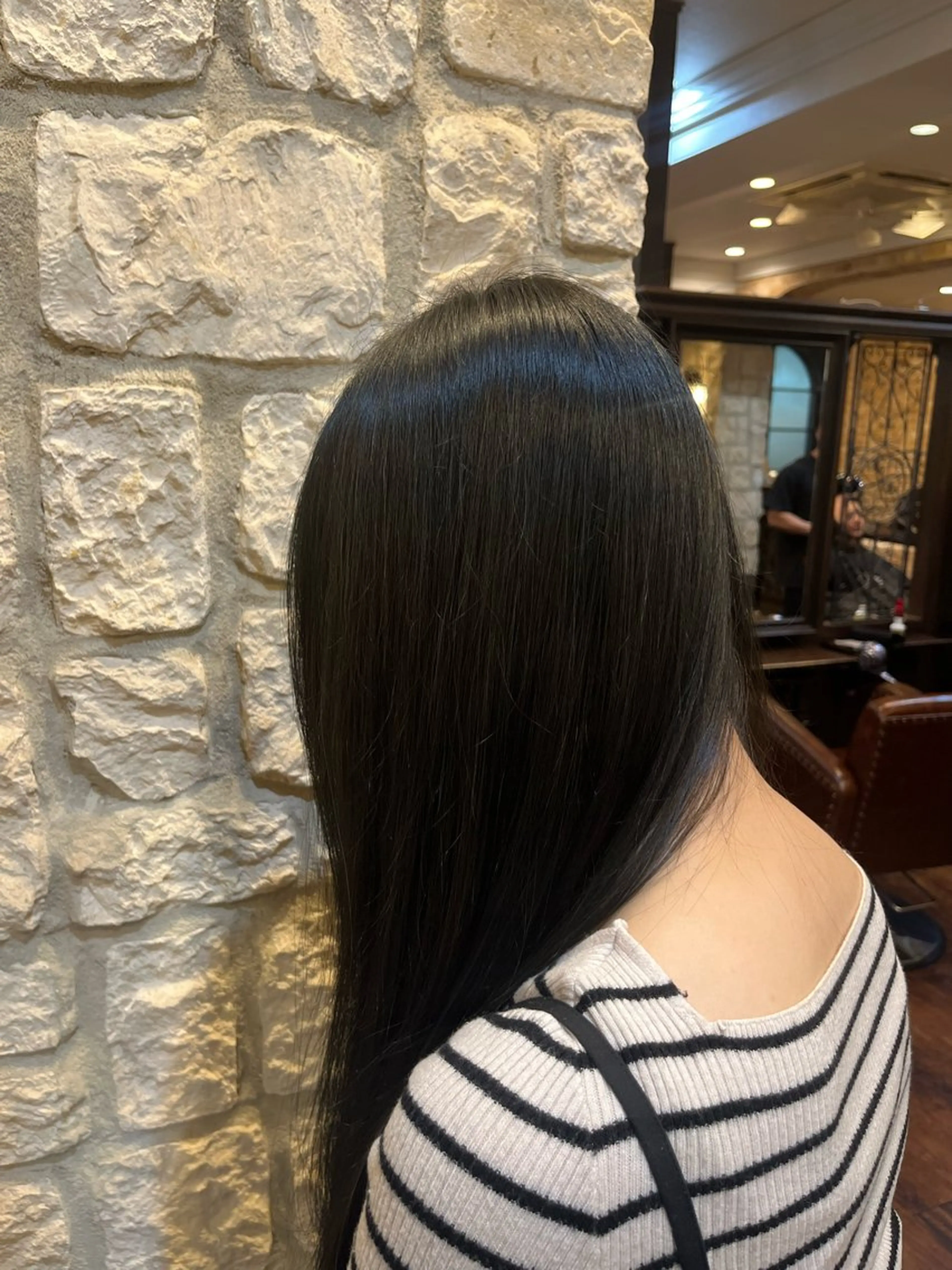 ロング カラー 大城 統也のヘアスタイル