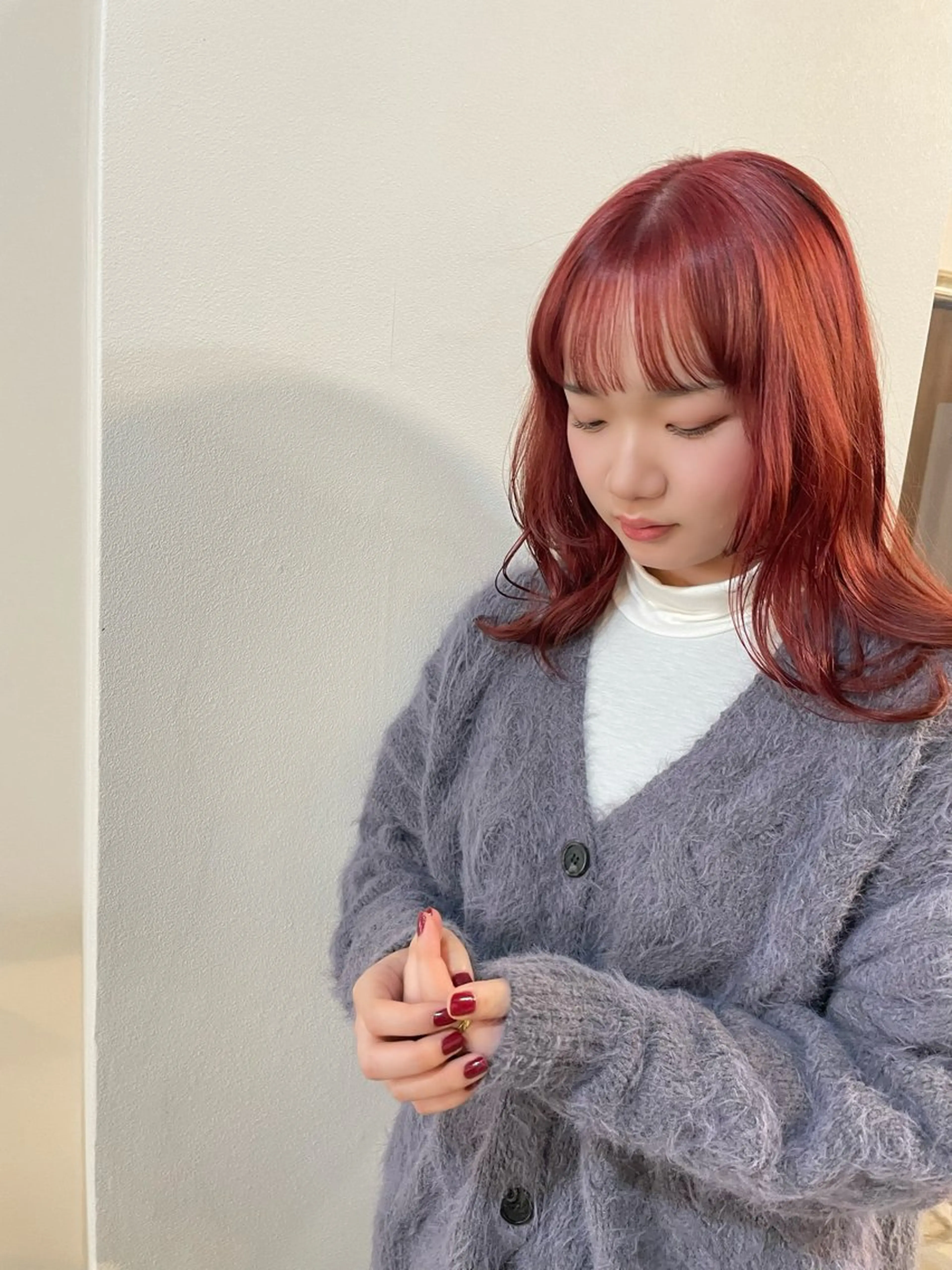 ミディアム カラー ダブルカラー ヘアカラー sherry/R所属・sherry/R 三川町　川口真里奈のヘアスタイル