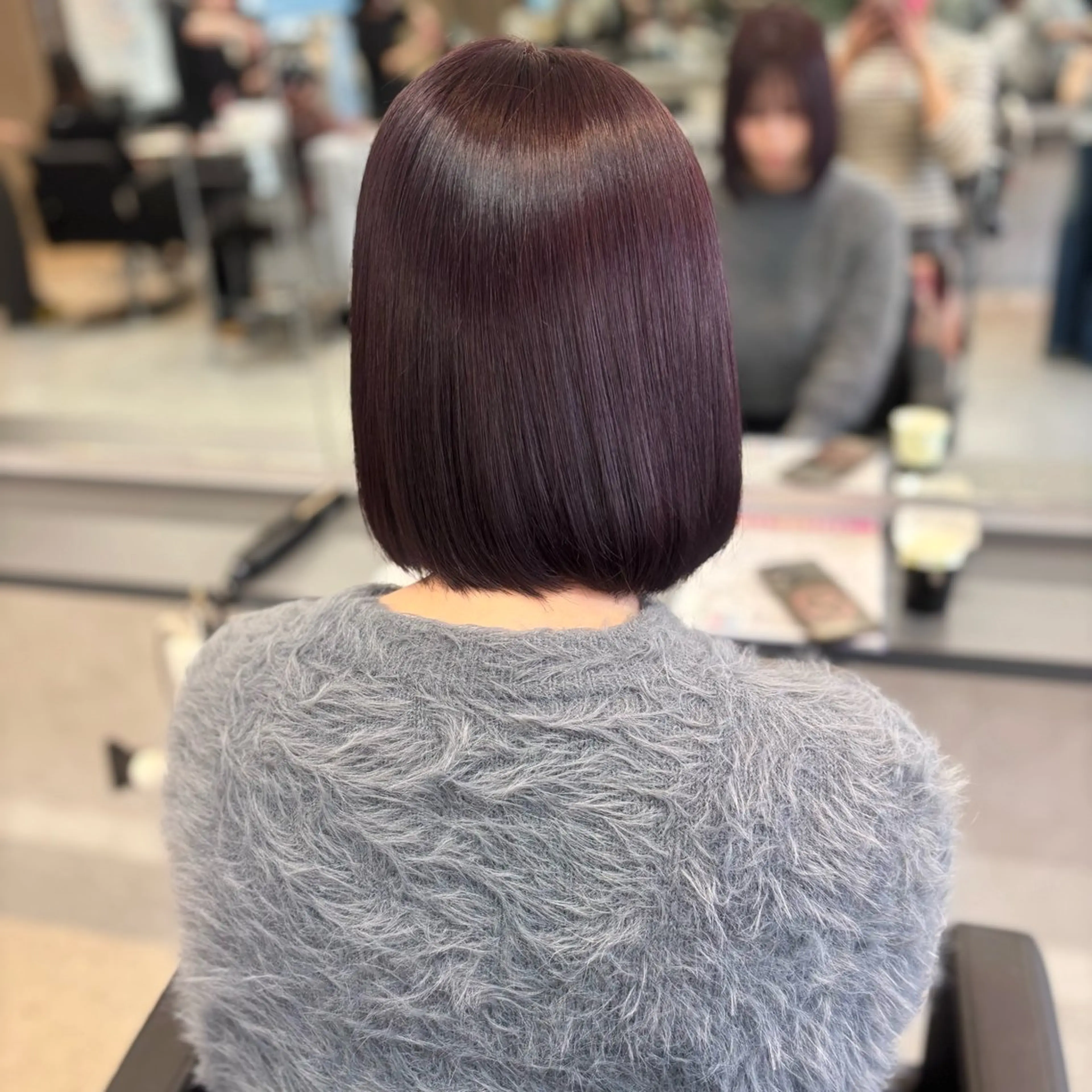 ミディアム カラー ラベンダーカラー カット ヘアカラー チサト🍨/仙台 /縮毛矯正🪄🫧のヘアスタイル