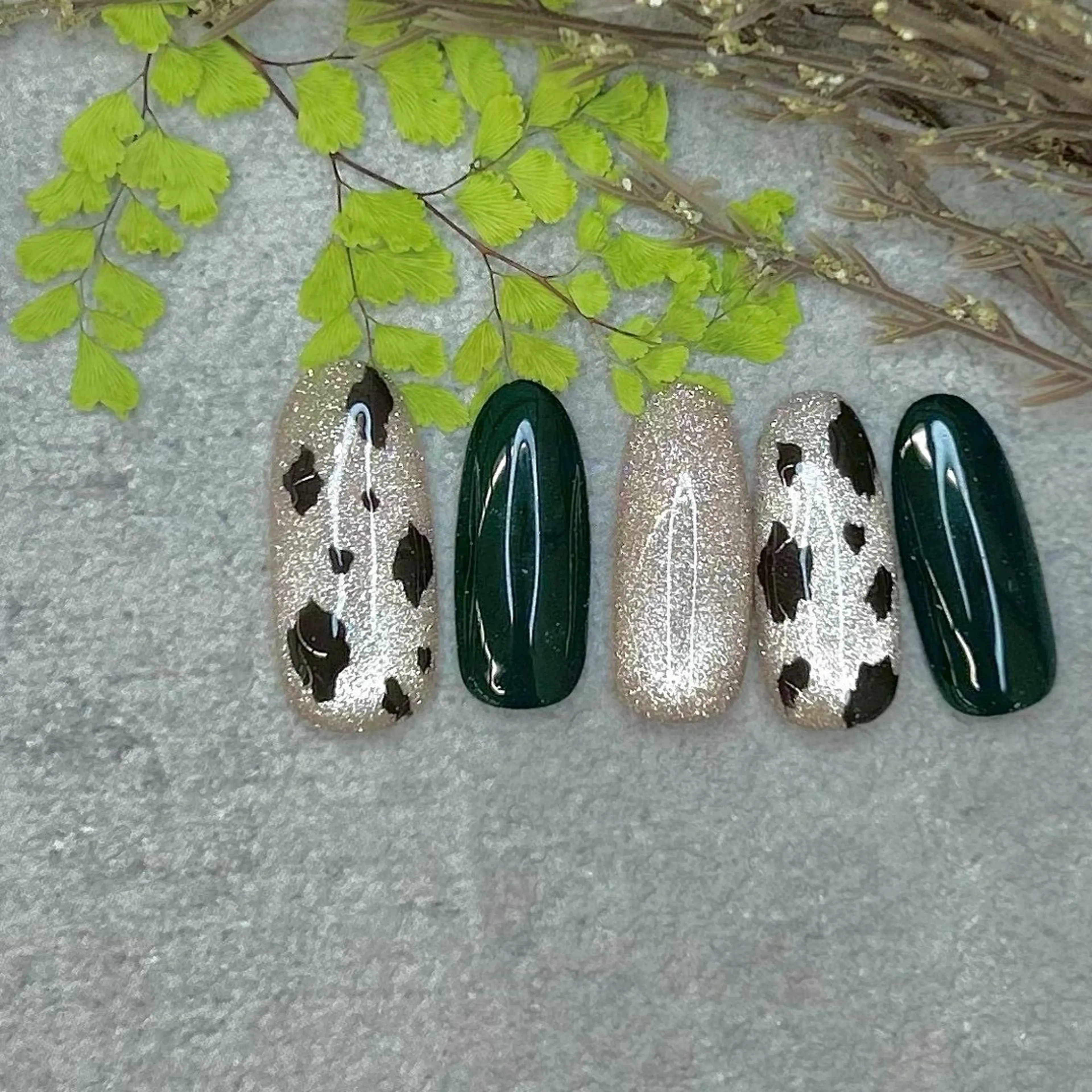 ネイル ⭐︎休業中の練習⭐︎ JNA認定講師髙橋のネイルデザイン