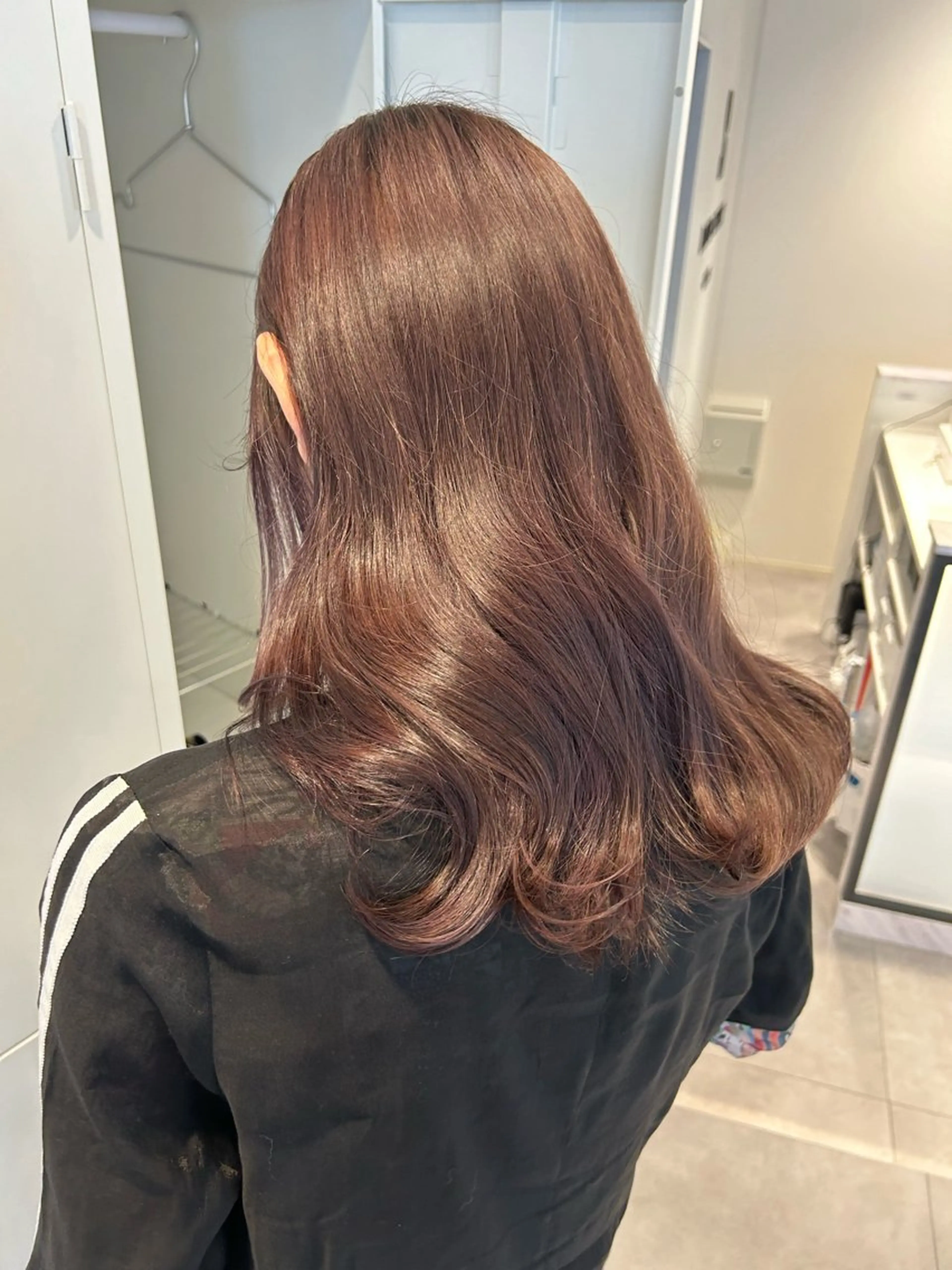 カラー ブラウンカラー ピンクカラー BondStory所属・村山真優/Bond storyのヘアスタイル