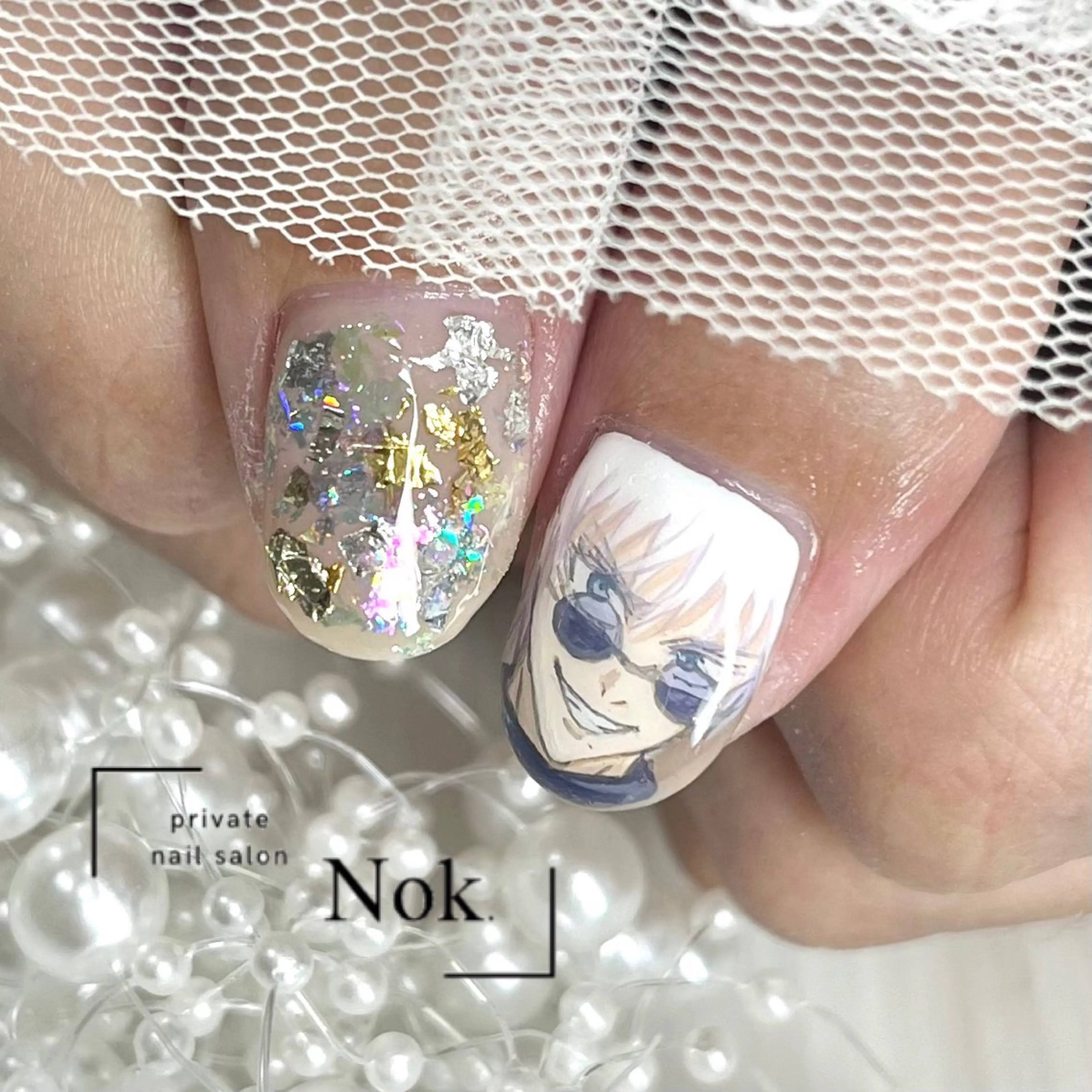 ネイル ハンドネイル 池袋痛ネイル Nok. 渡辺のネイルデザイン