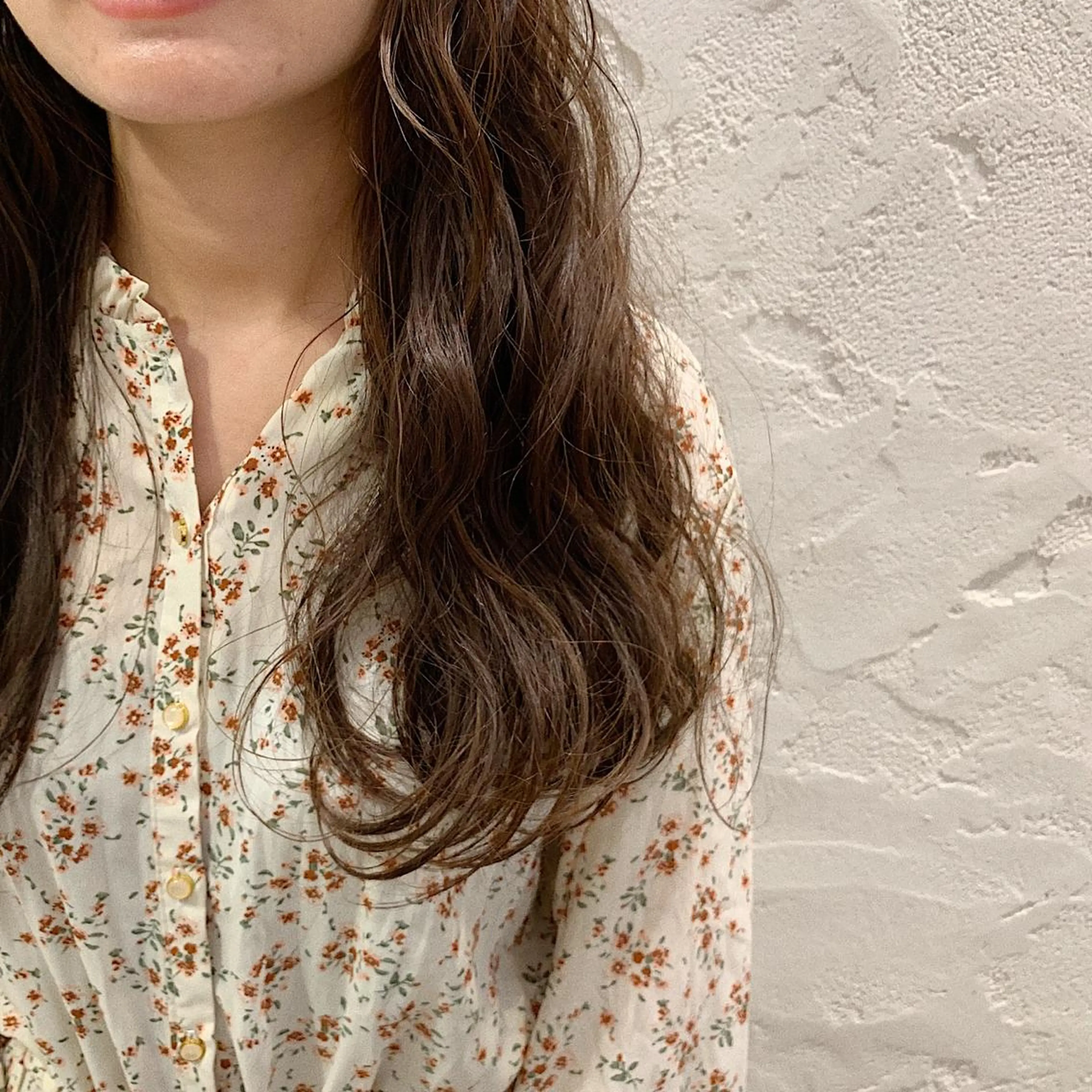 ロング パーマ ヘアアレンジ 🌟アレンジが似合う カラー🌟Rumiのヘアスタイル