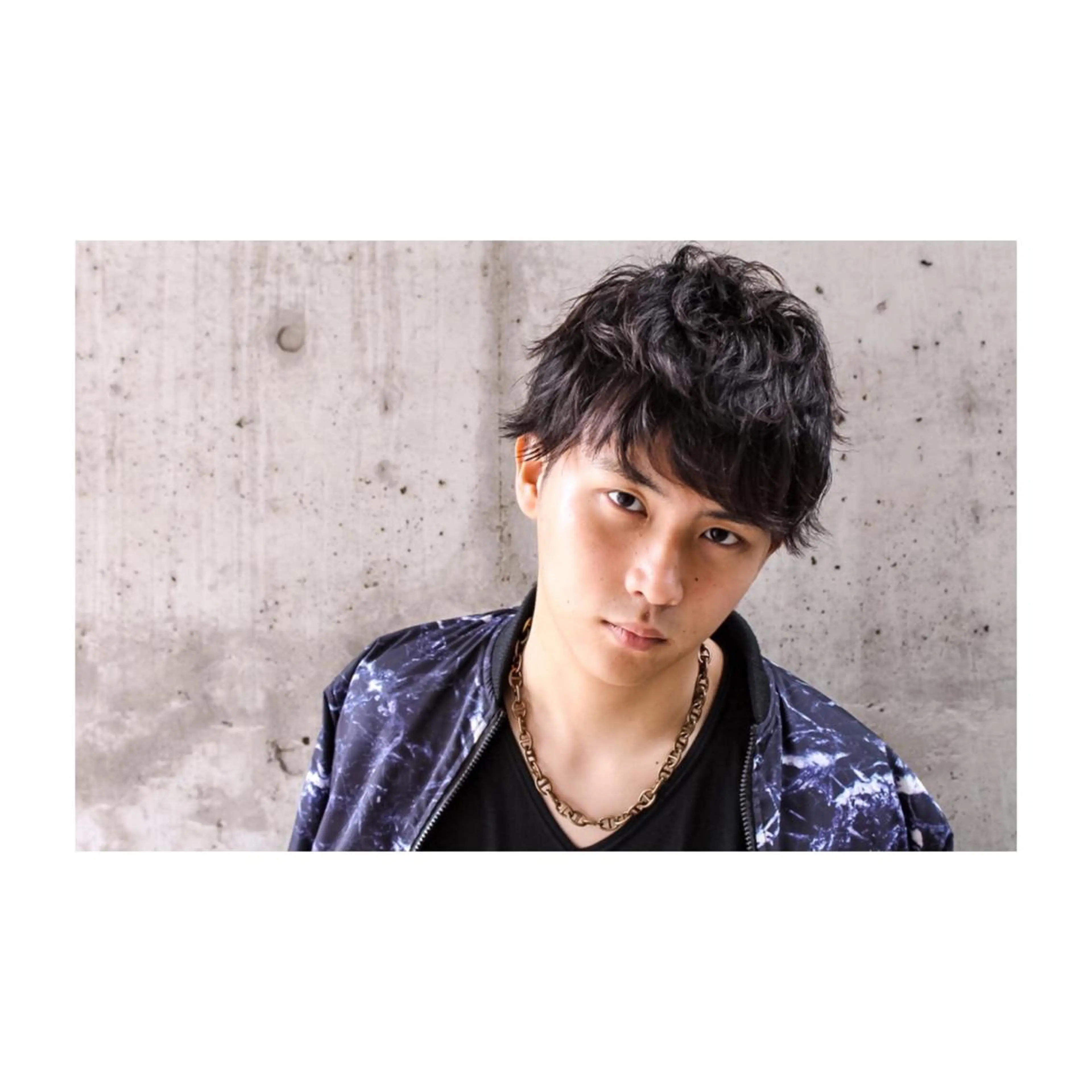 ショート パーマ メンズ HAIRsalon BONDS所属・山本 佳裕のヘアスタイル