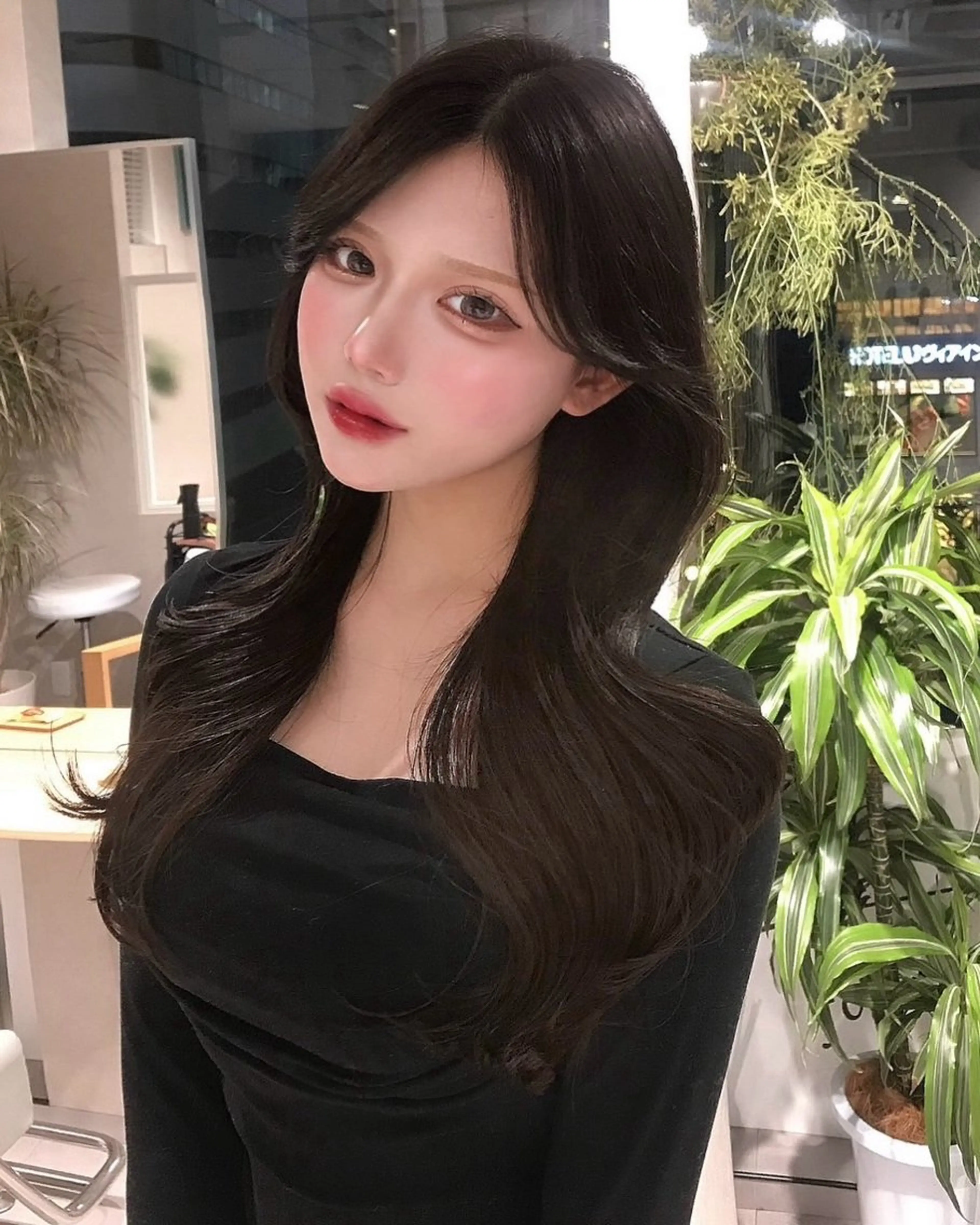 ロング カット ヘアカラー meak所属・韓国レイヤー RYOTAのヘアスタイル