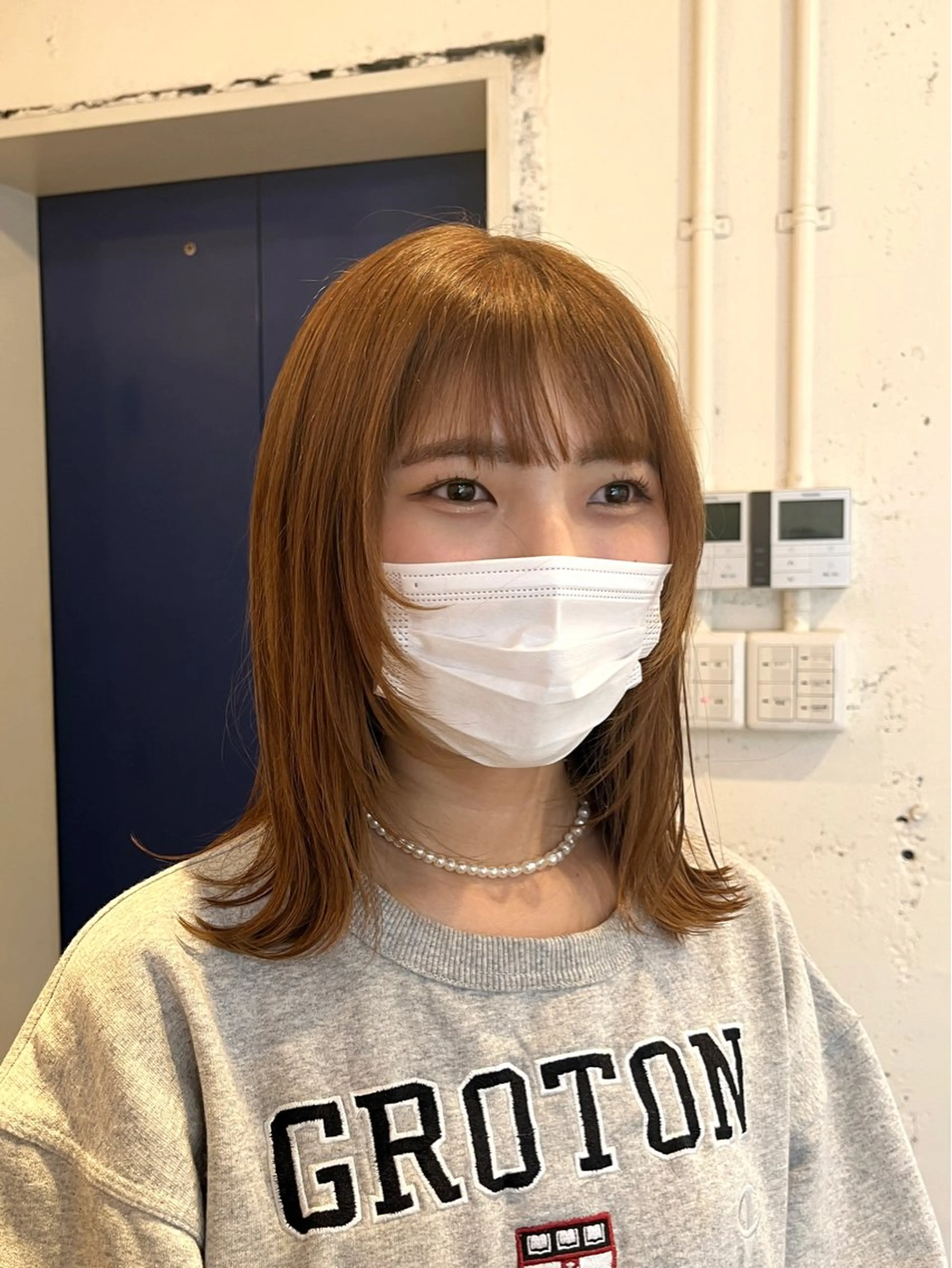 ミディアム カラー カット ヘアカラー トリートメント RYOMA/ 似合わせ🎧🤍のヘアスタイル