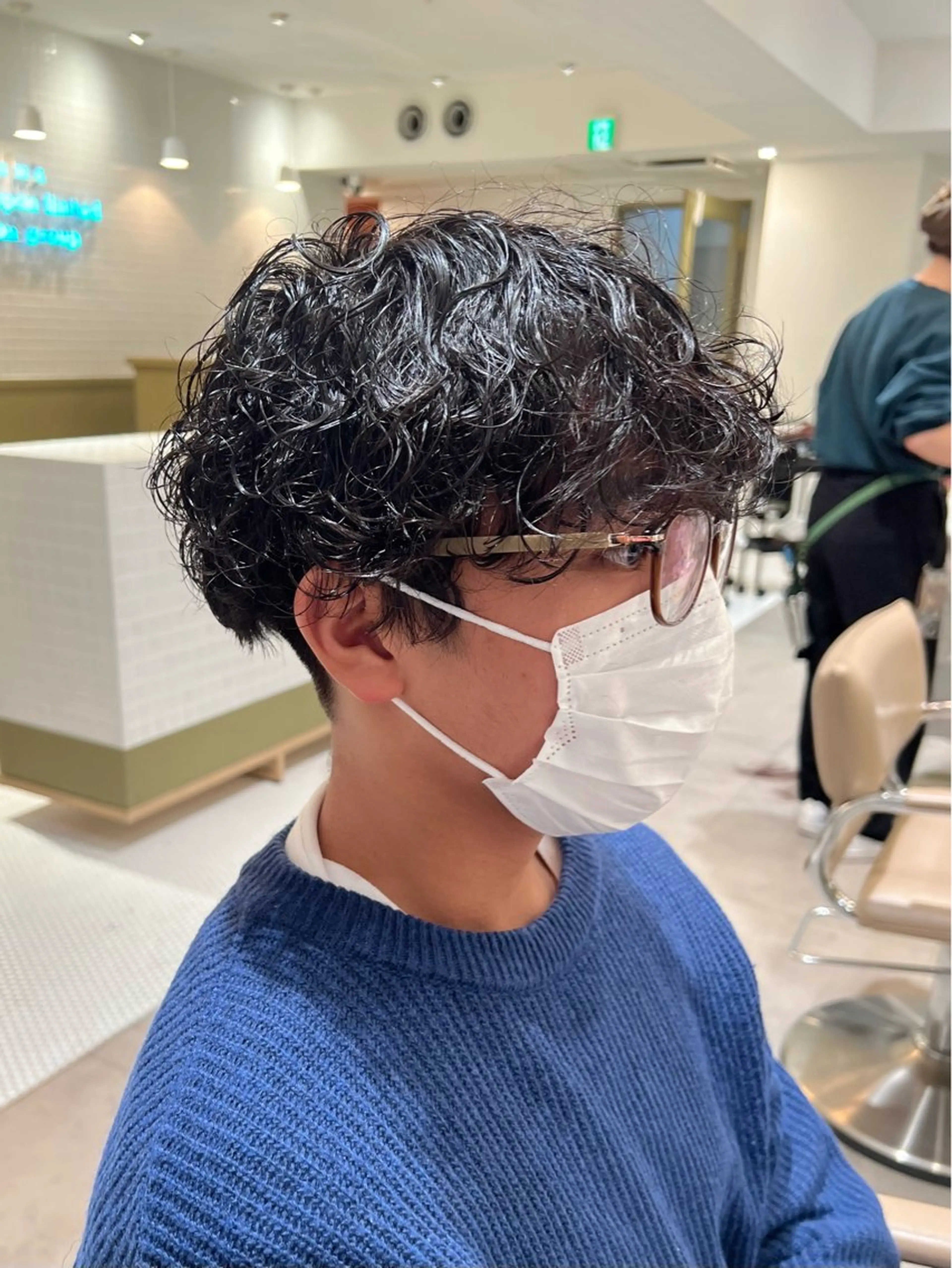 パーマ メンズ パーマ メンズカット /パーマ🍀田畑玖音のヘアスタイル