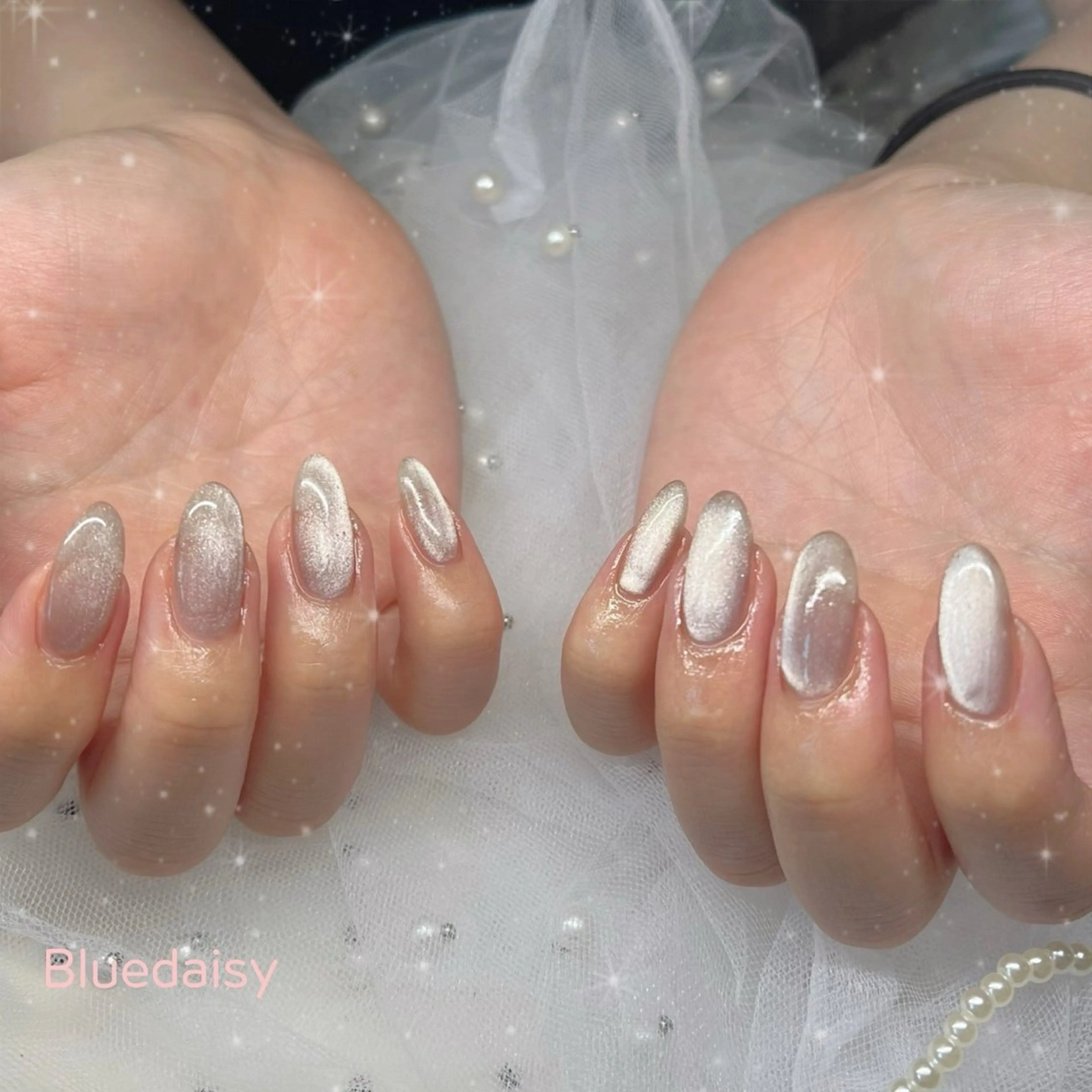 ネイル マグネットネイル マグネットワンカラー ワンカラーネイル ハンドネイル Blue　daisy　栄本店 【ブルーデイジー】所属・Blue daisy 栄本店のネイルデザイン