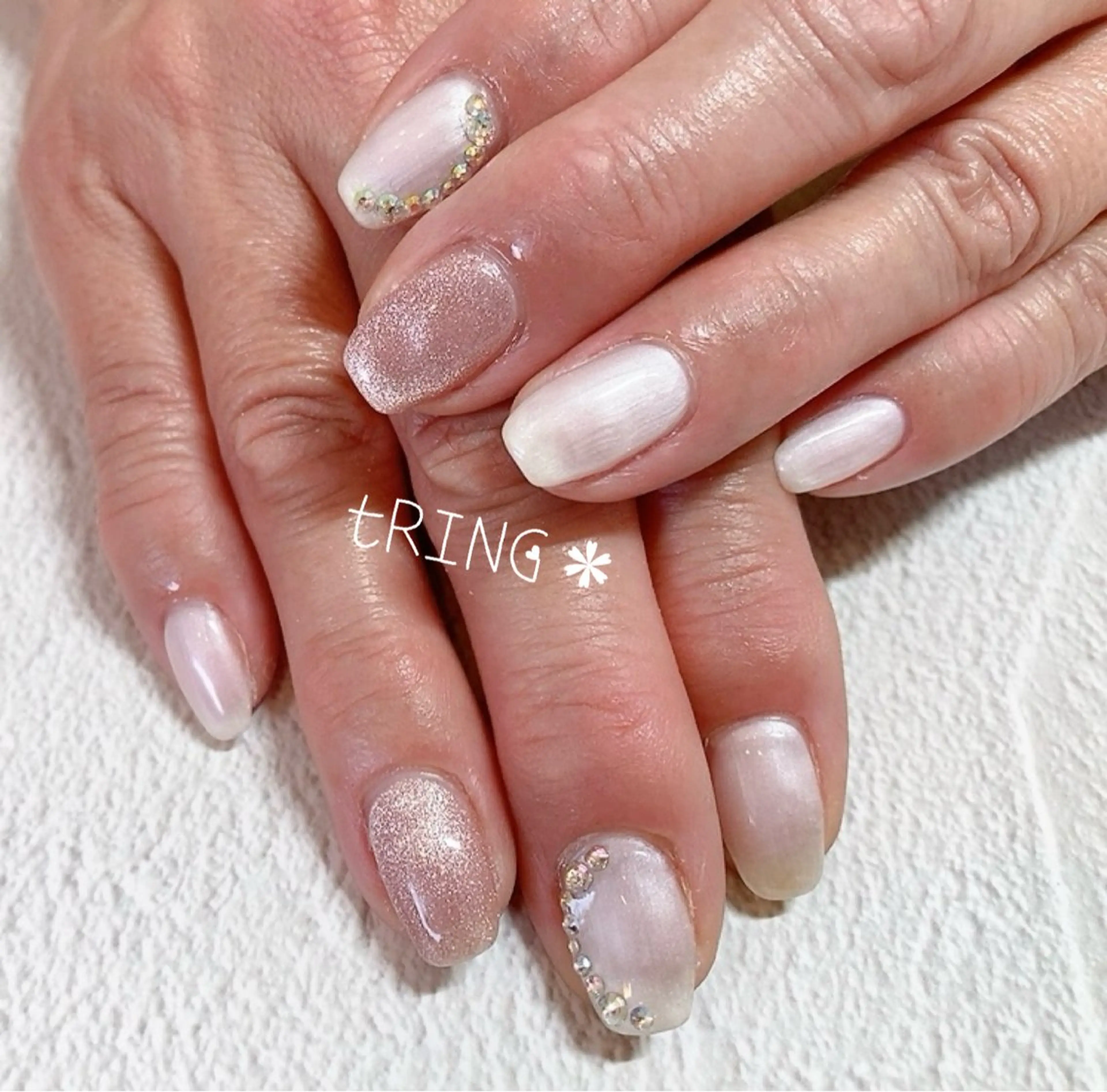ネイル ハンドネイル tRING* しいの木台のネイルデザイン