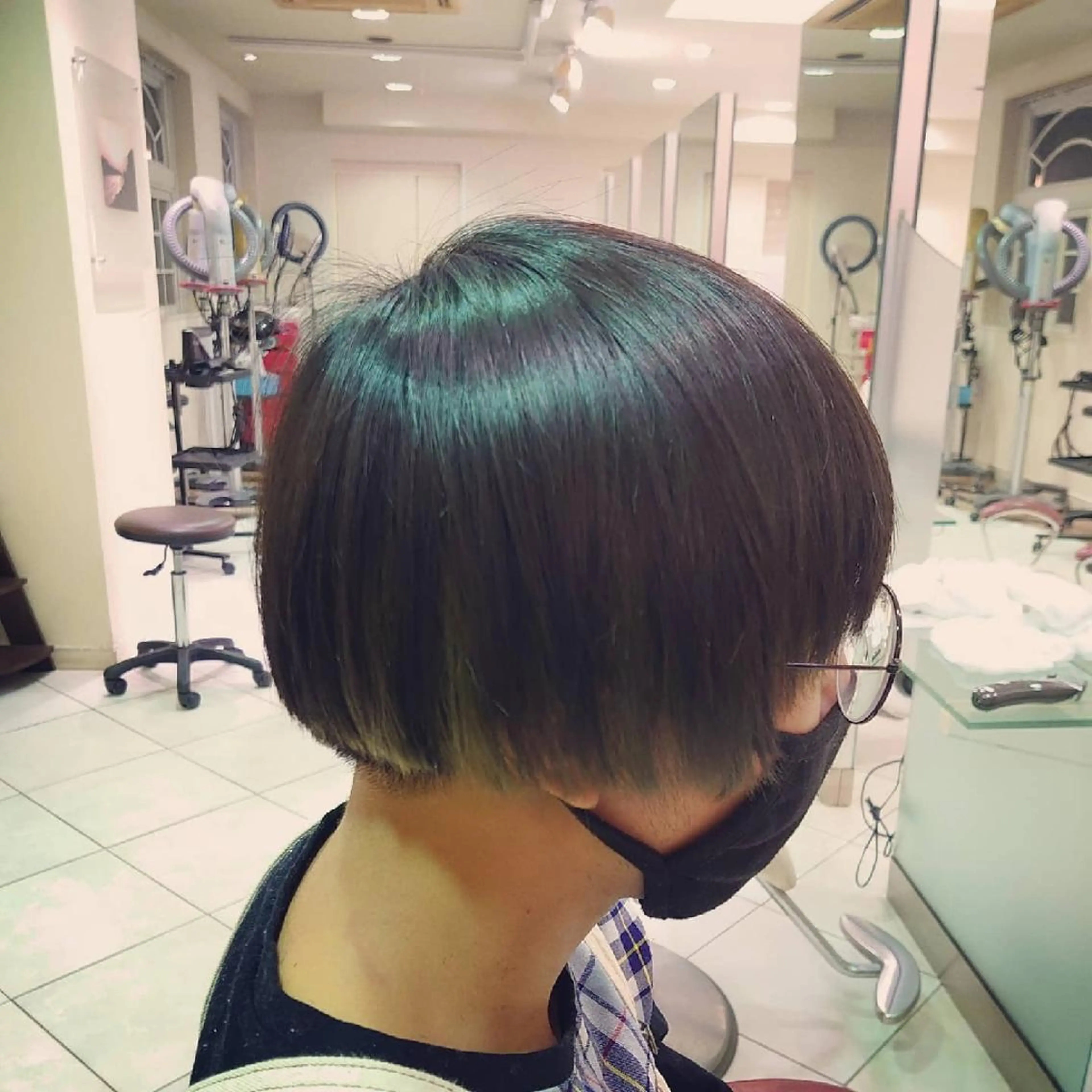 ショート マツエク・マツパ ボブ 🐺デザインウルフ / 一ノ瀬 凌🐺のヘアスタイル