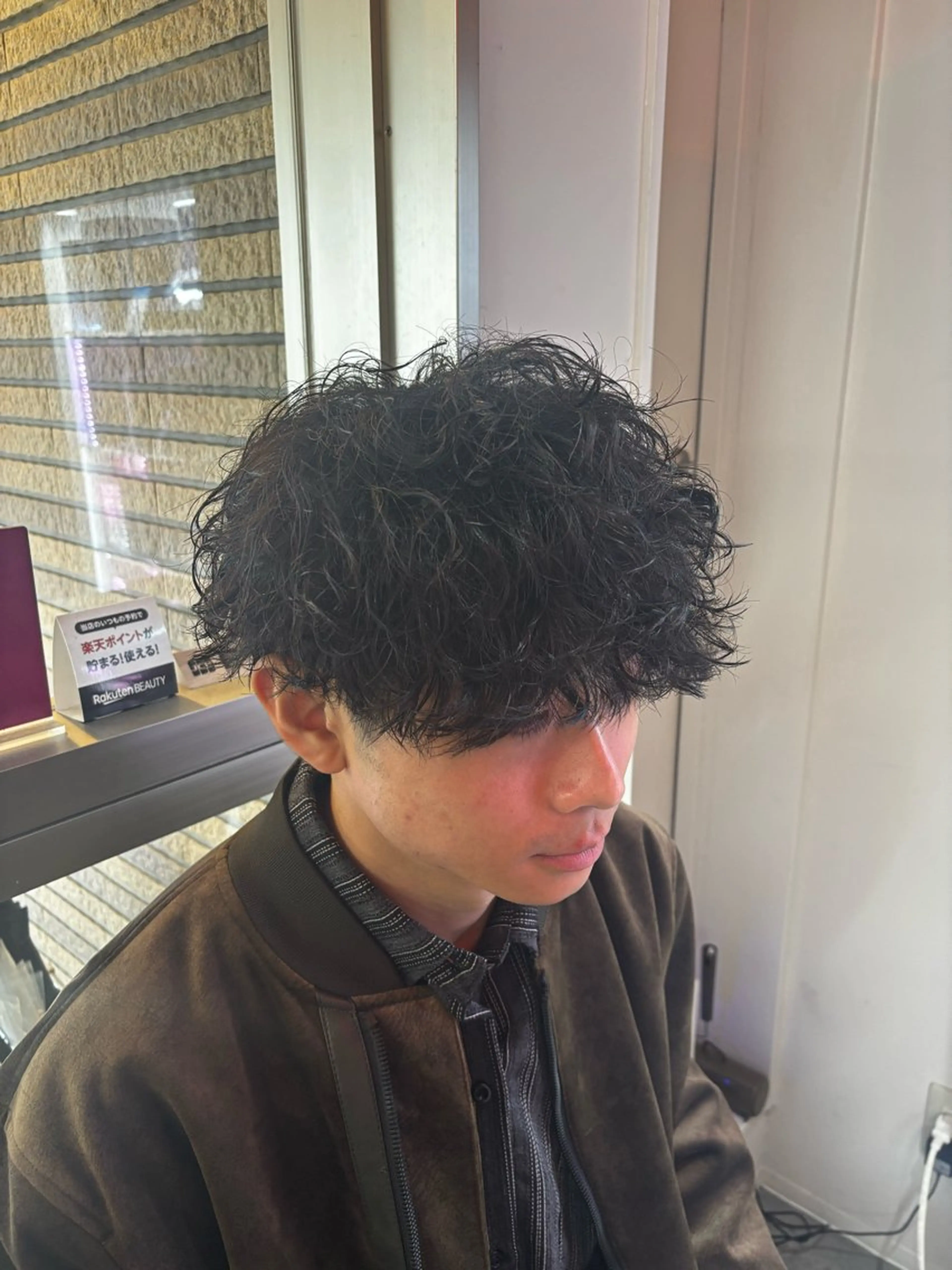 パーマ メンズ メンズ特化✨️ 韓国風パーマ🔥一八のヘアスタイル