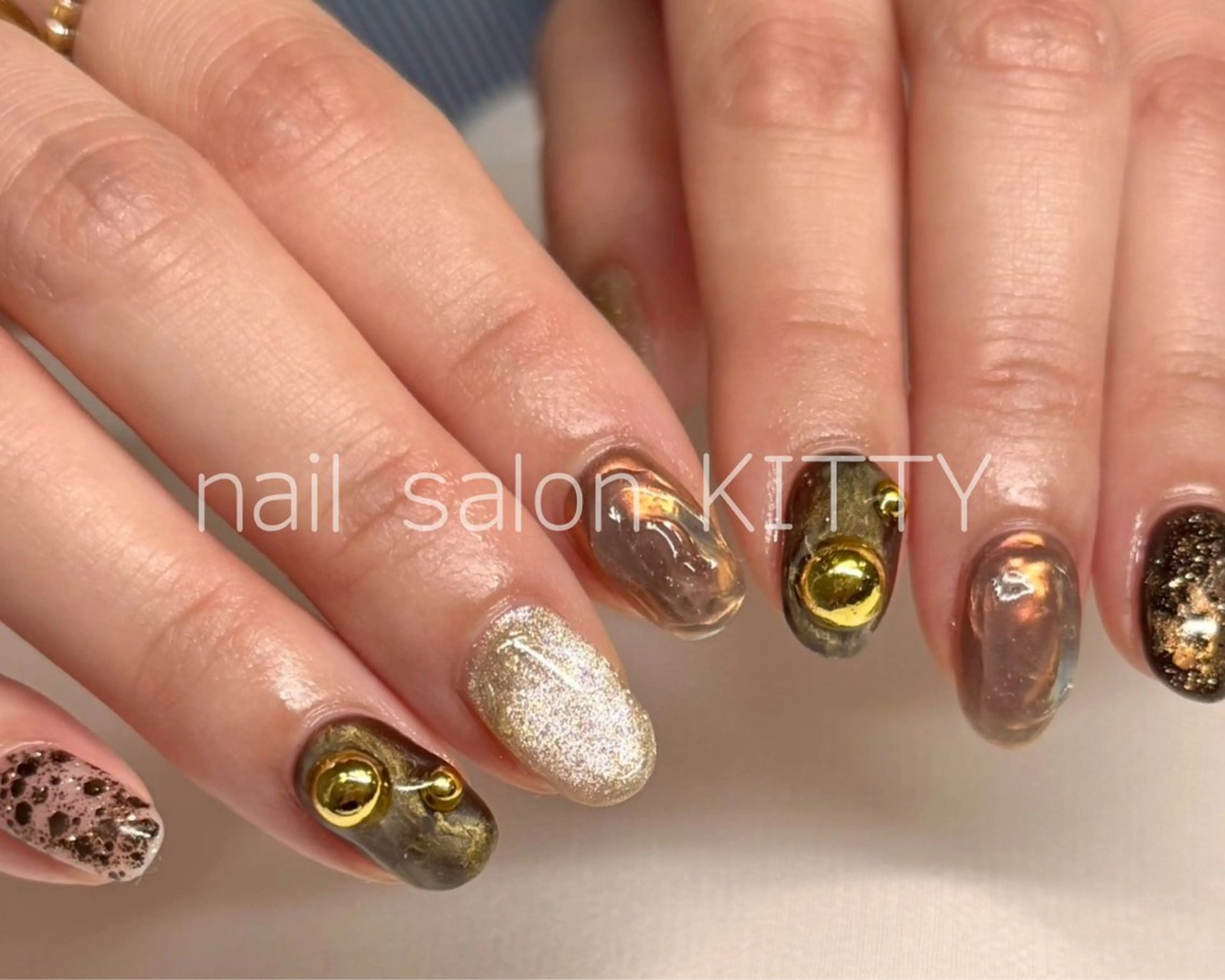 ネイル ハンドネイル ハンドケア KITTY 立川のネイルデザイン