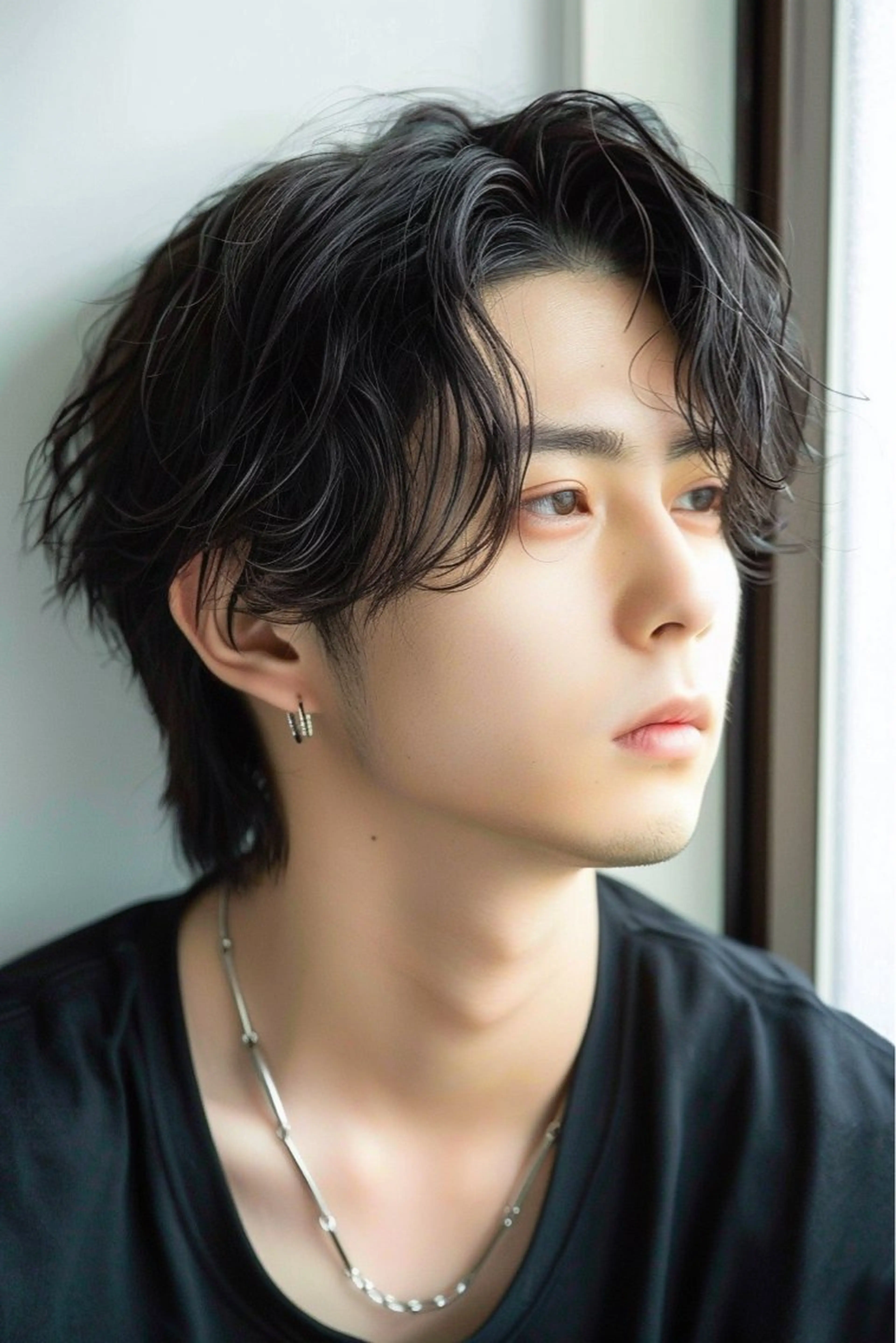 ミディアム パーマ メンズ ☀️Luana☀️ 公式/大通のヘアスタイル