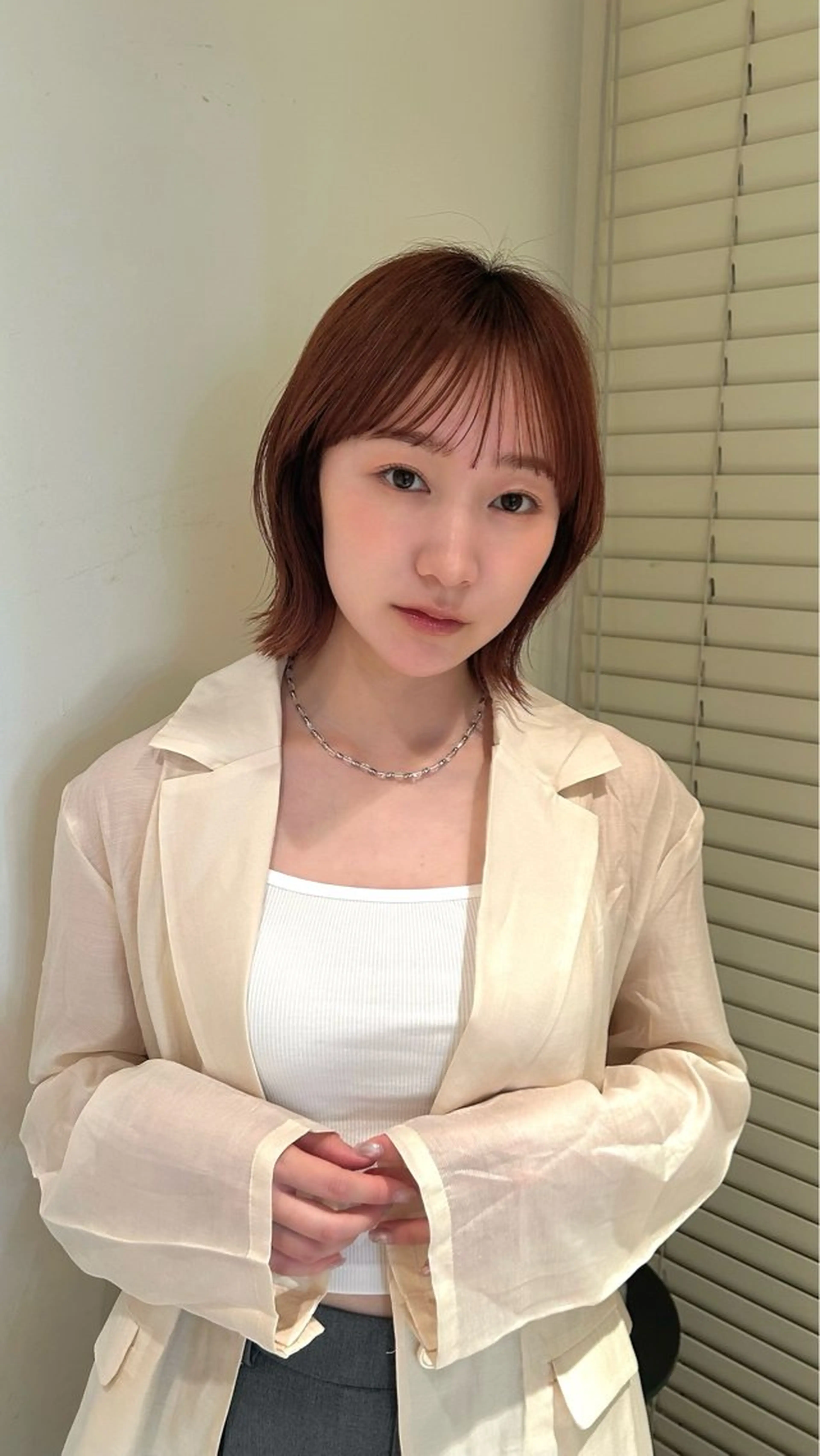 ショート カラー 🎀asumi/艶カ ラー/ミディアムのヘアスタイル