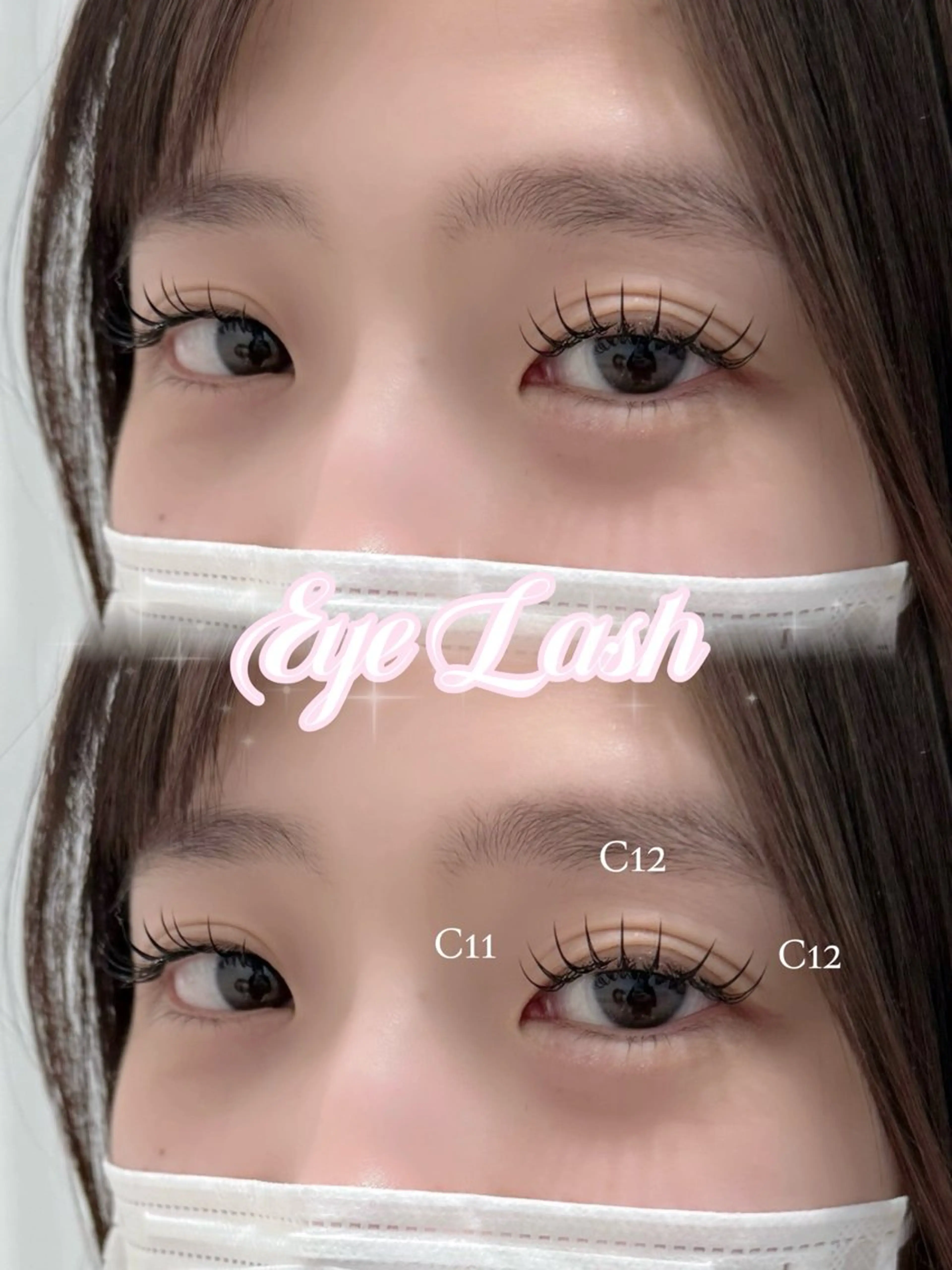 マツエク・マツパ UnFleurmee nozomiのマツエク・マツパデザイン