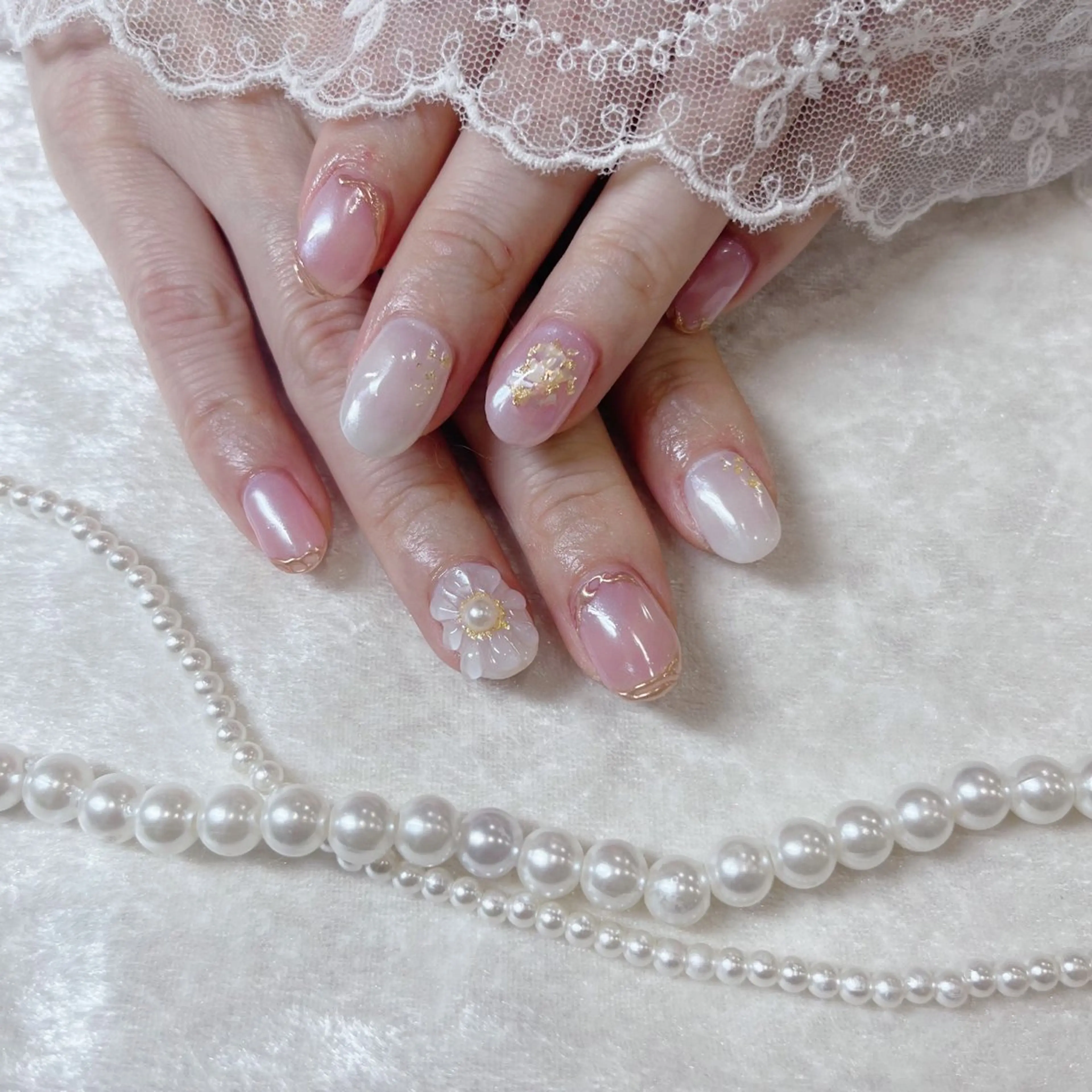 ネイル ハンドネイル Maya 🧊🫧‪のネイルデザイン