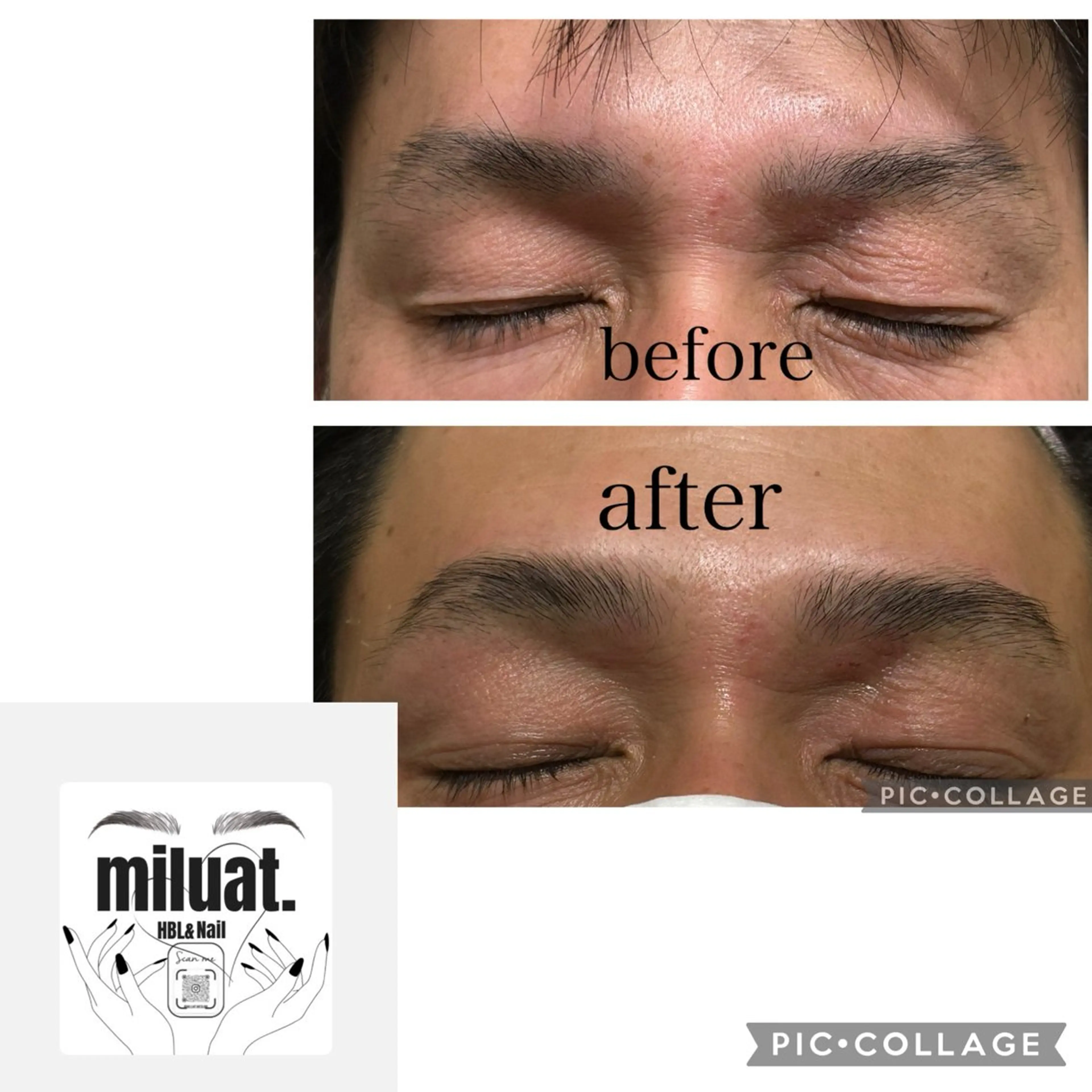 メンズ アイブロウ 北嶋 愛未の眉毛・アイブロウイメージ