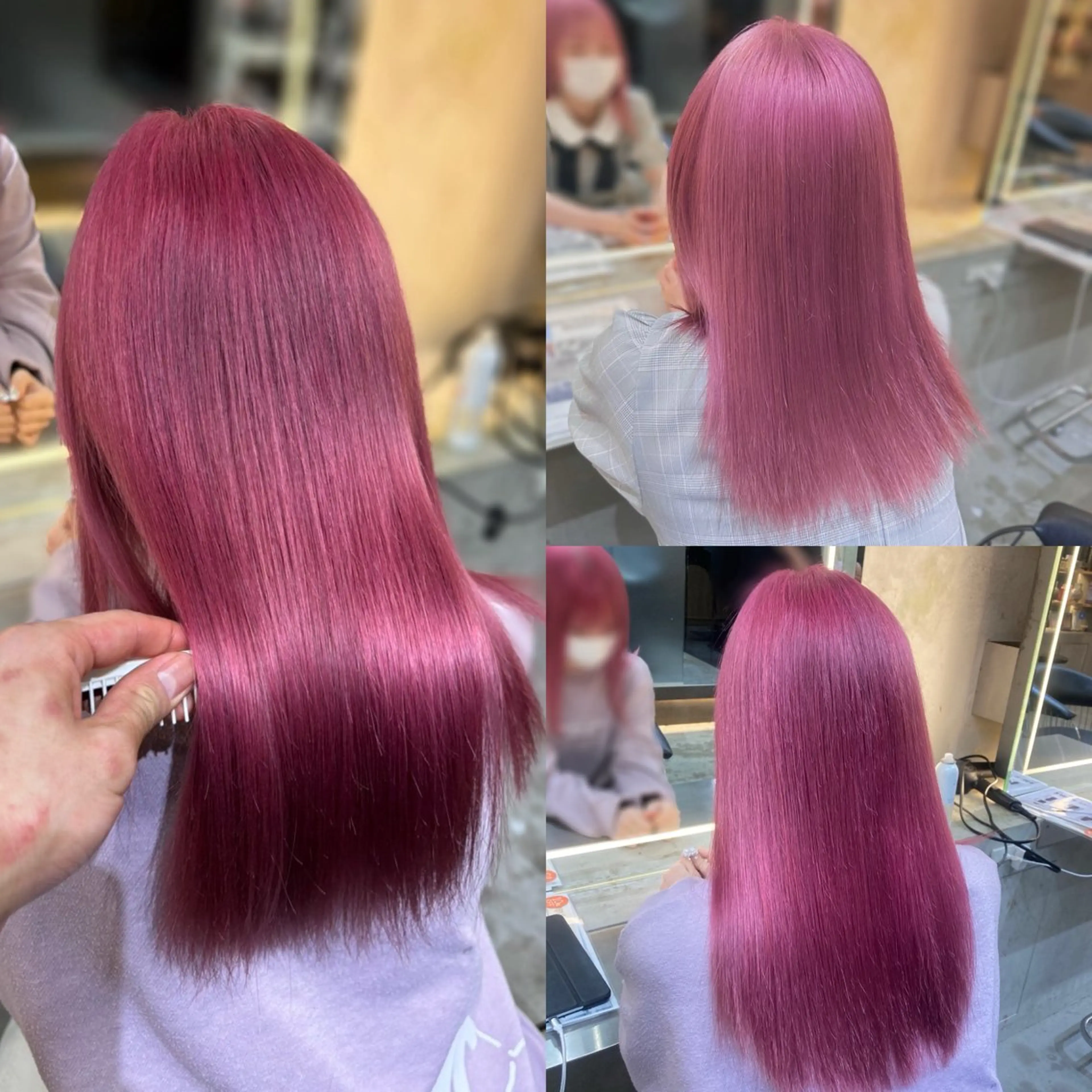 ロング カット ヘアカラー ダブルカラー /垣尾颯大のヘアスタイル