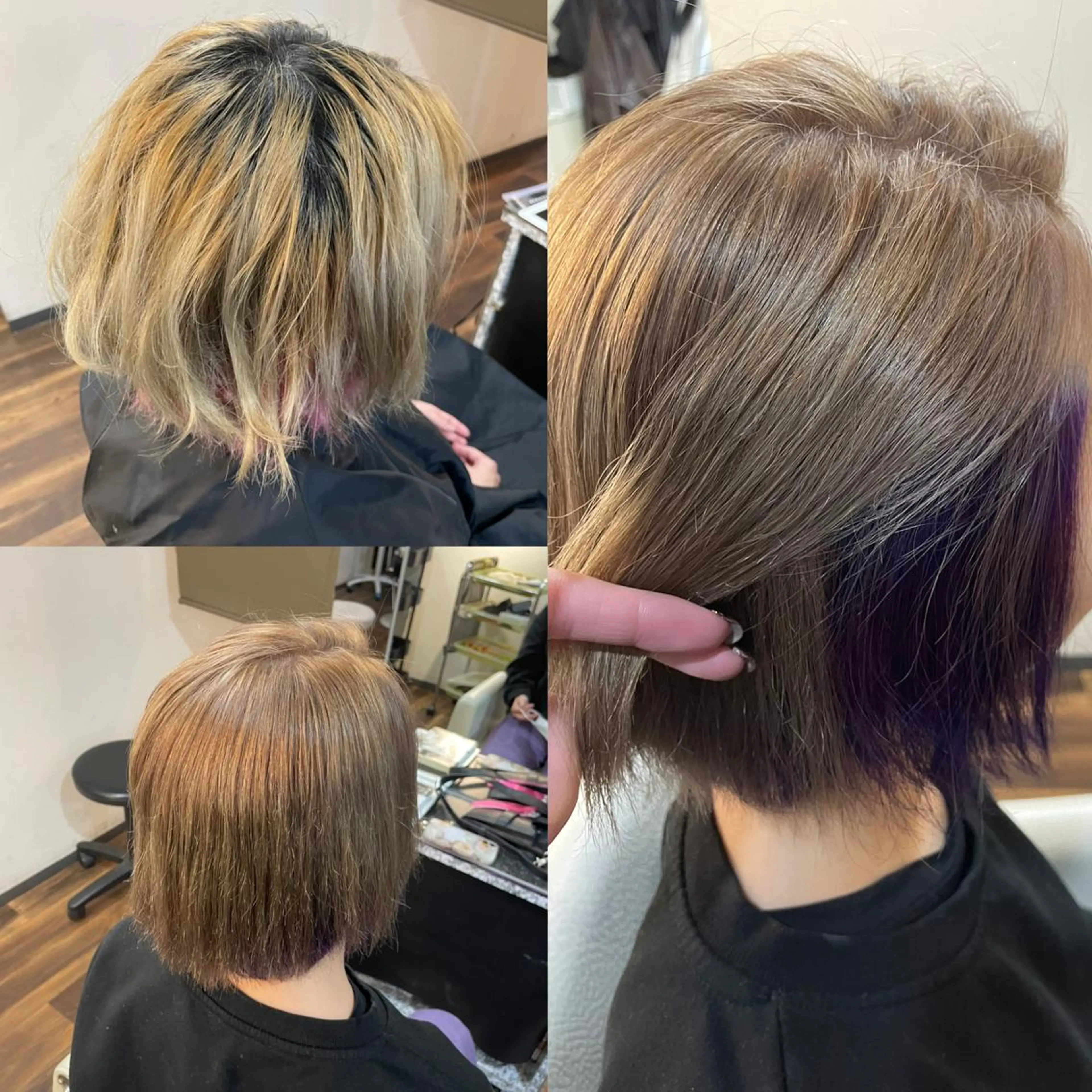 ミディアム カラー ヘアカラー Leggu所属・木田 智大のヘアスタイル