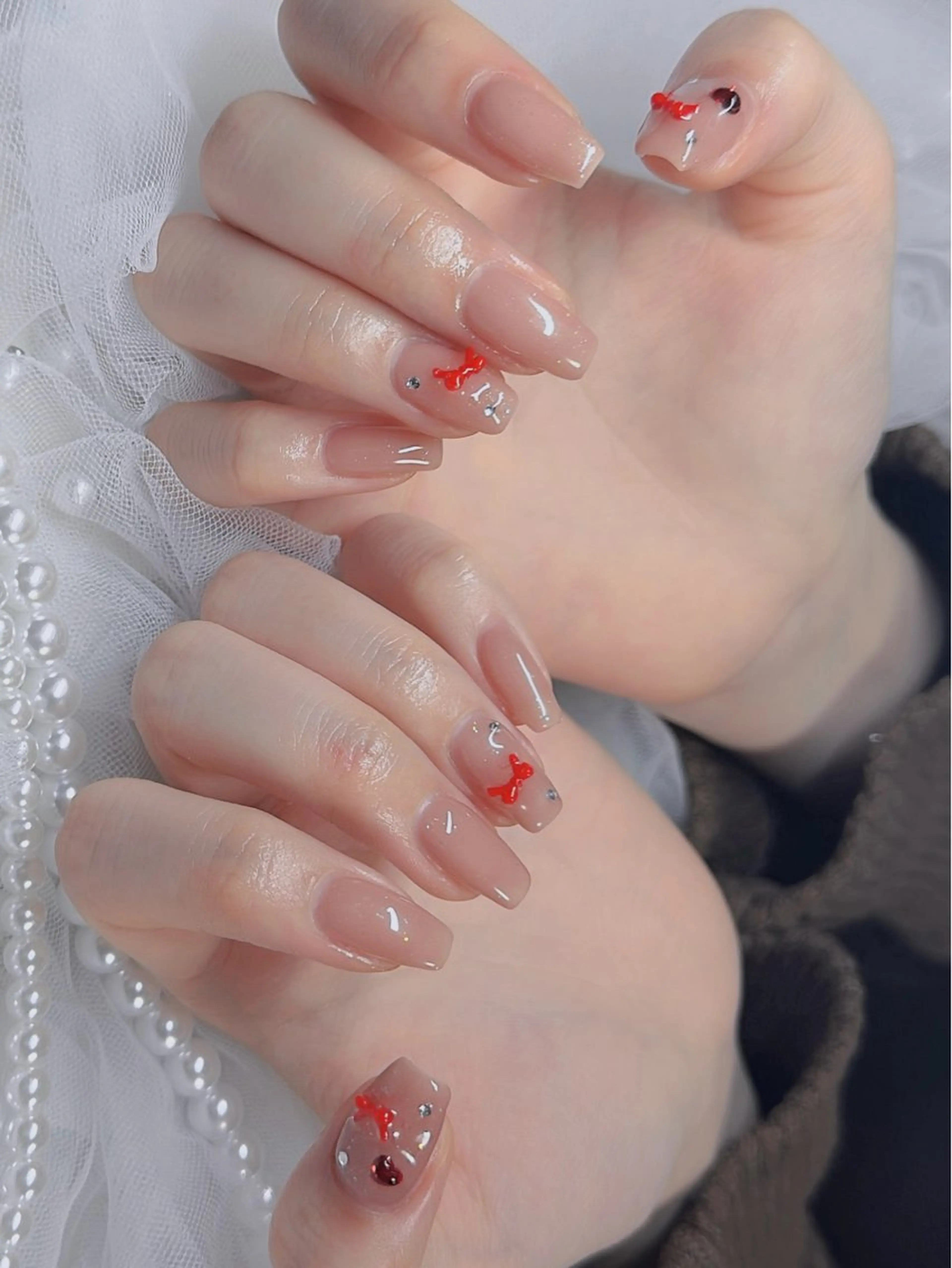 ネイル ハンドネイル Momo🍑 【パラジェル取扱店】のネイルデザイン