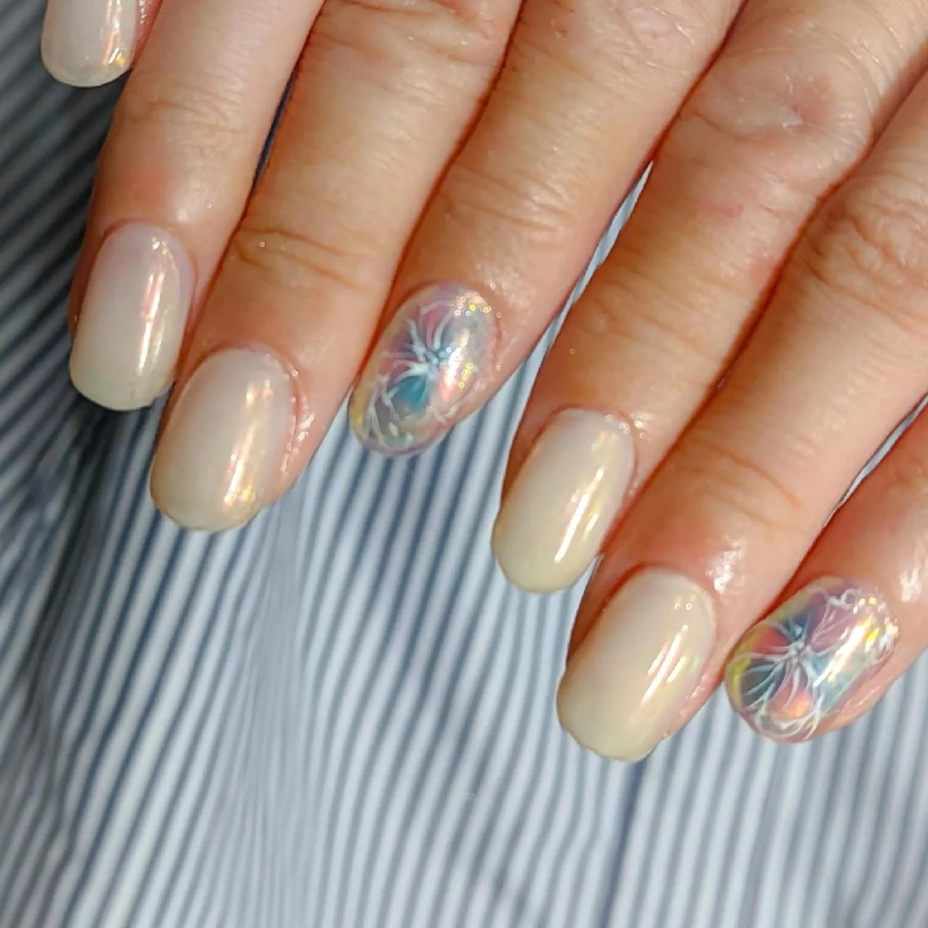 ネイル フラワーネイル ナリタ・ マミのネイルデザイン