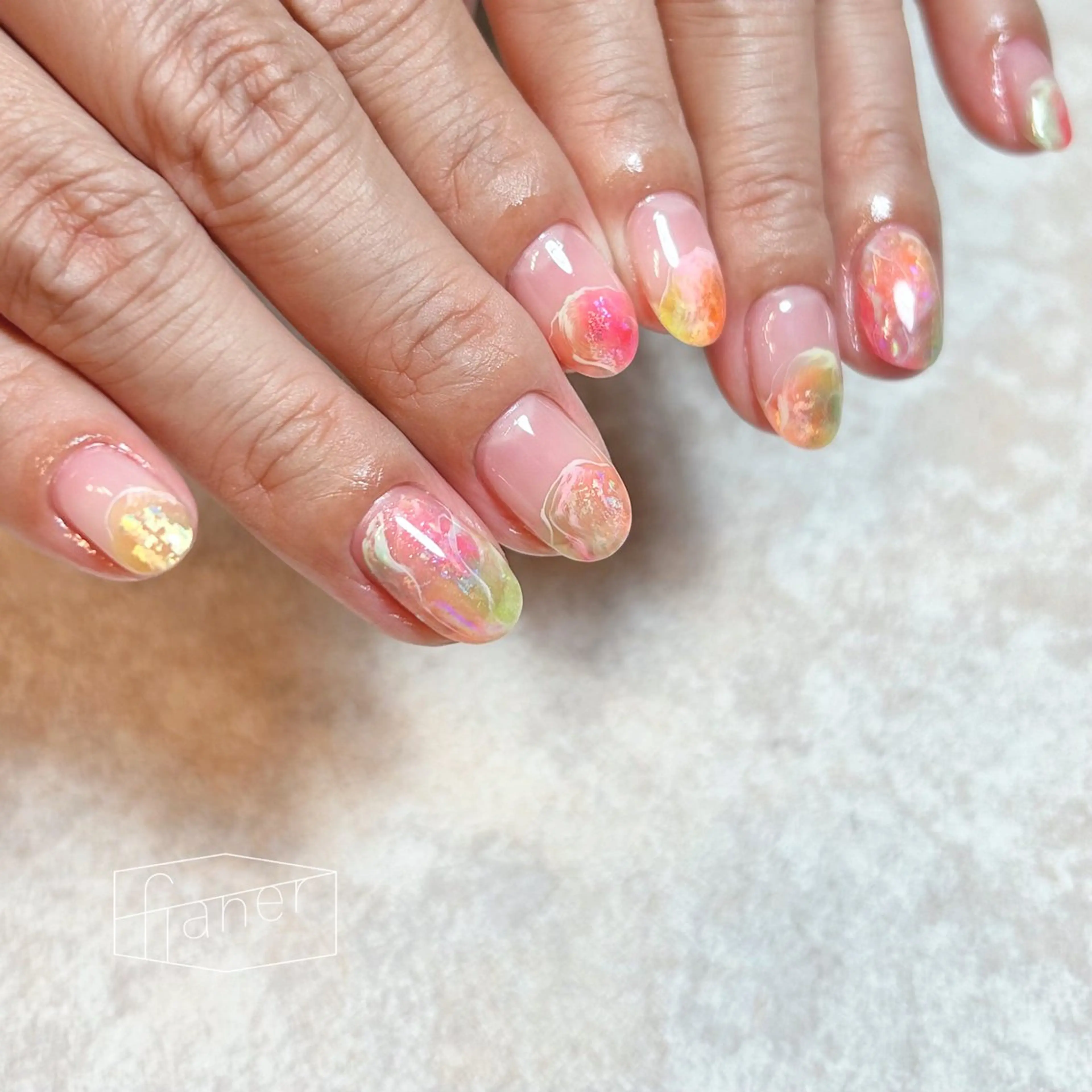 ネイル ハンドネイル flaner所属・KAORI ㅤのネイルデザイン